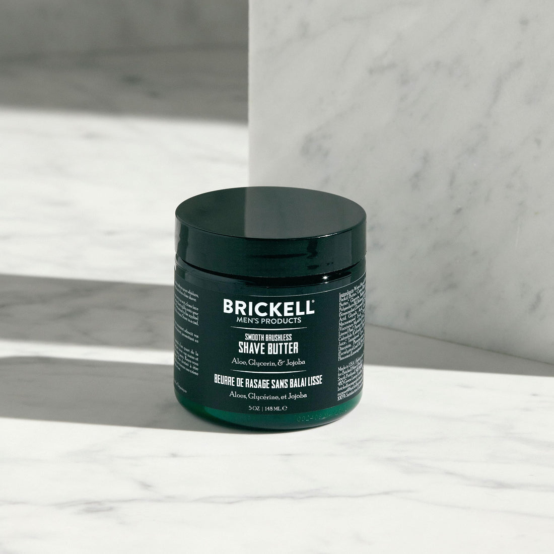 Brickell Men's Smooth Brushless Shave Cream, 5 Oz