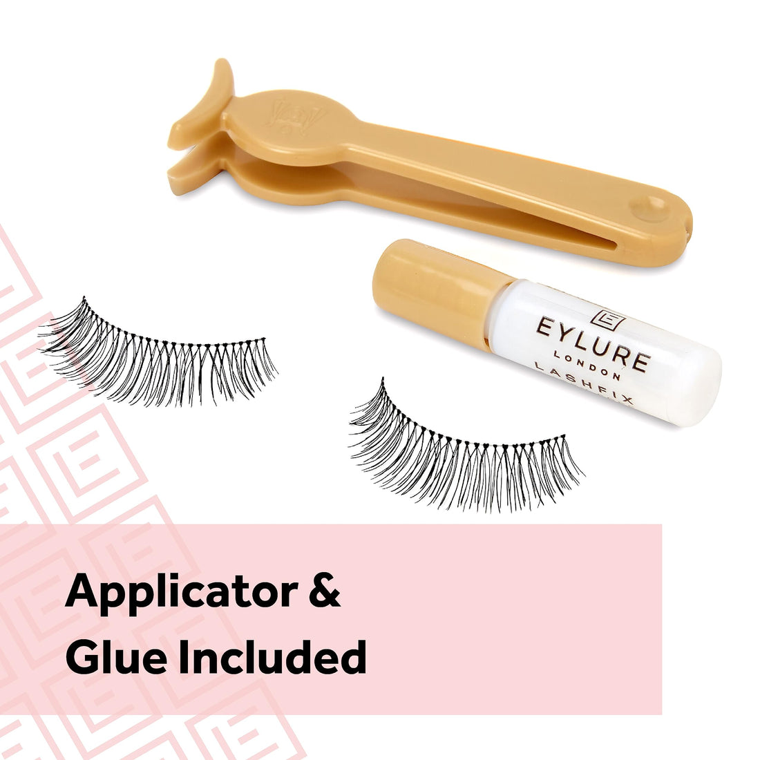 EYLURE LONDON False Eyelashes - Naturals No. 031 Featherlight Feel Lashes with Adhesive | Reusable Up To 5 Wears | Latex Free Glue Last Up To 18 Hours