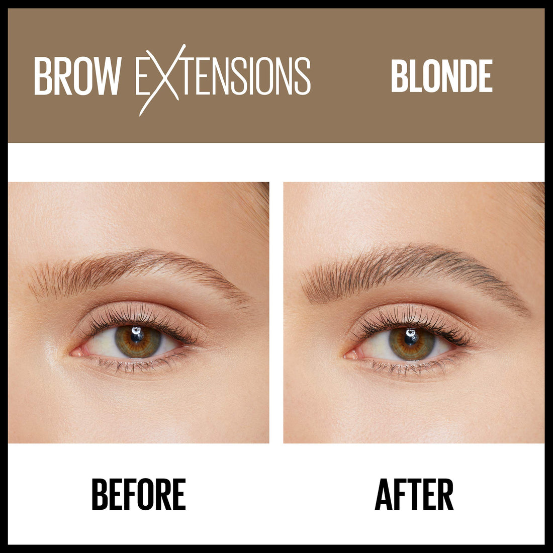 Maybelline Brow Extensions Fiber Pomade Crayon Eyebrow Makeup, Blonde, 1 Count