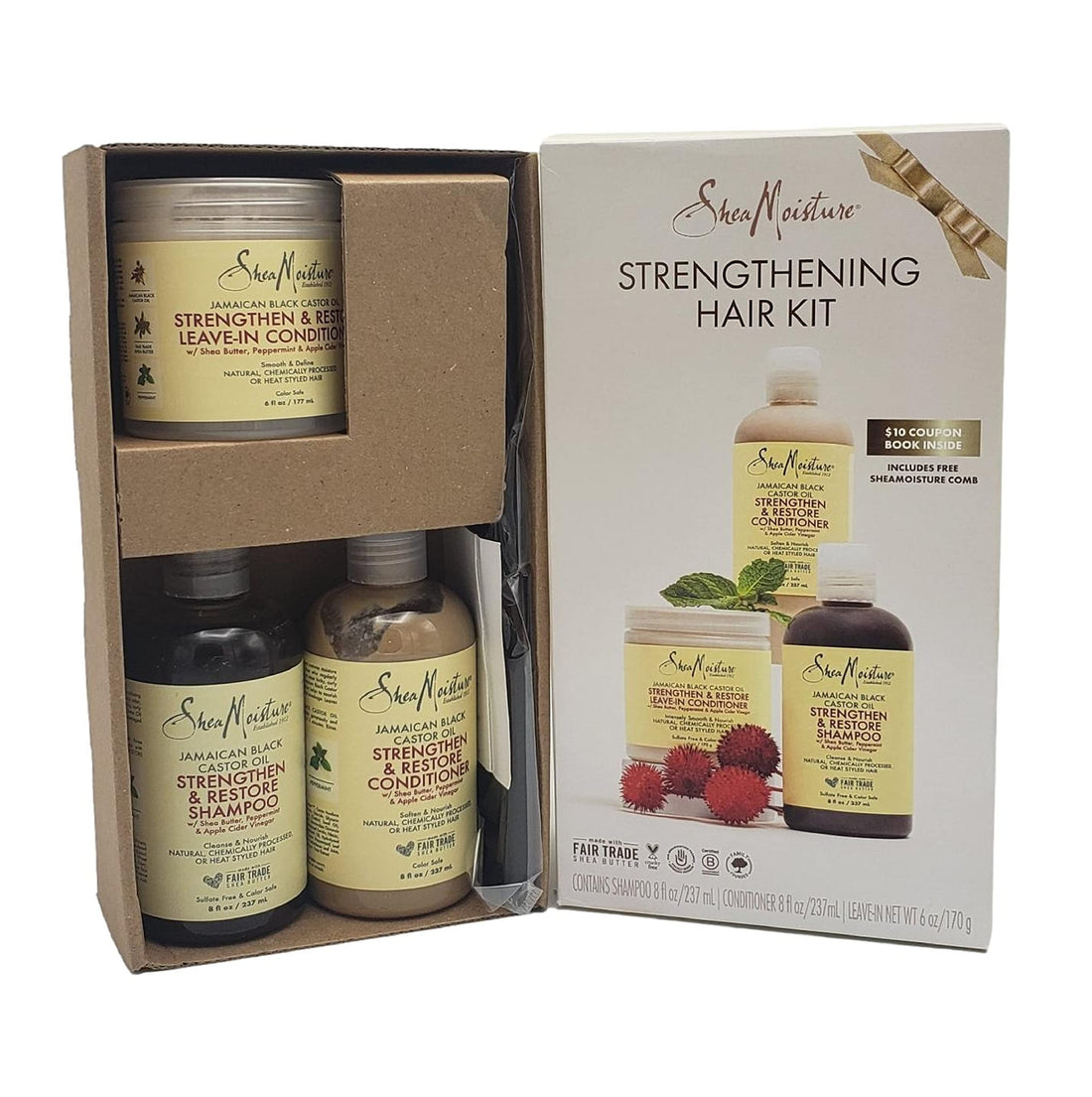 Shea Moisture Kit - Shea Moisture Jamaican Black Castor Oil Hair Strengthening Kit