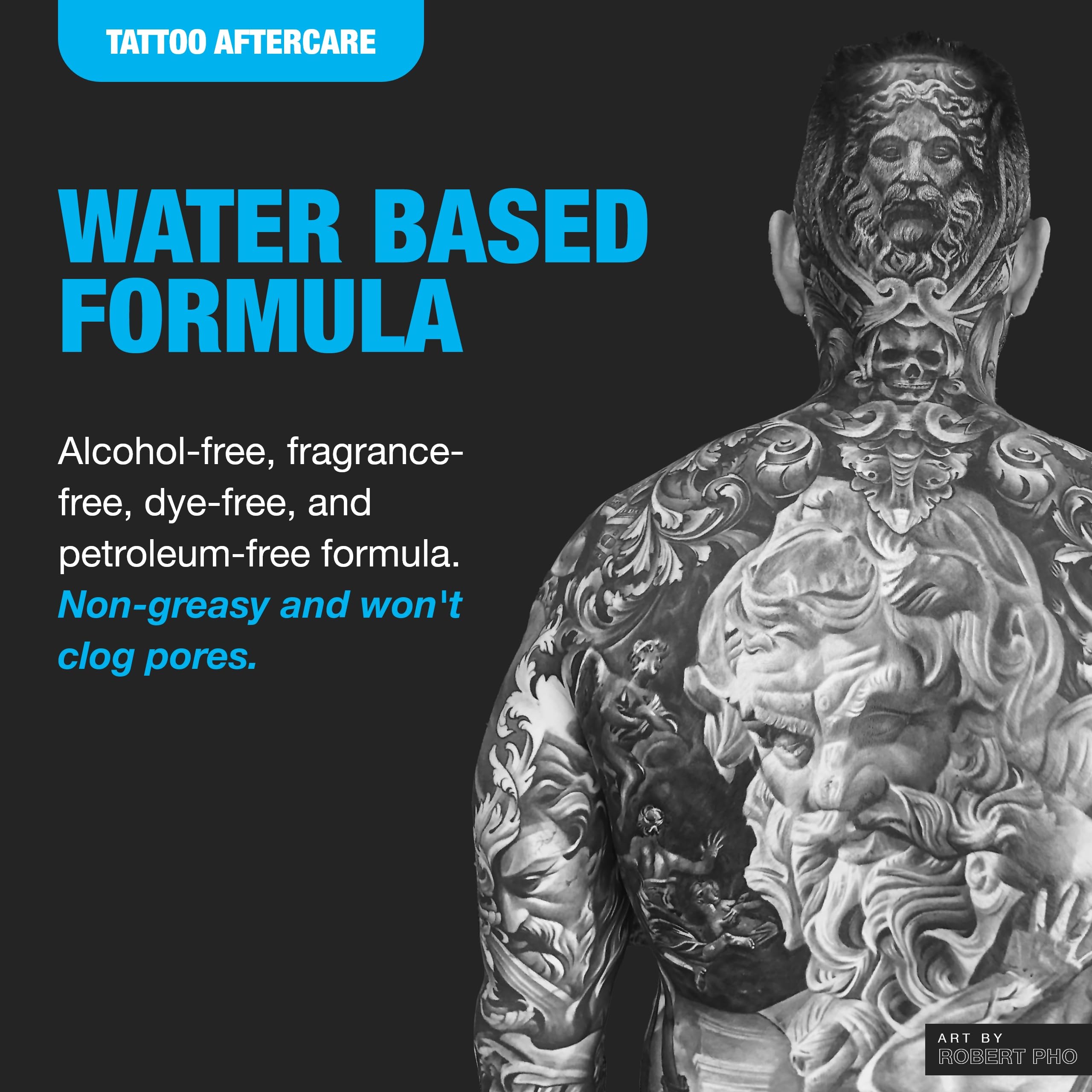 H2Ocean Ocean Foam Tattoo Aftercare, 2 Ounce