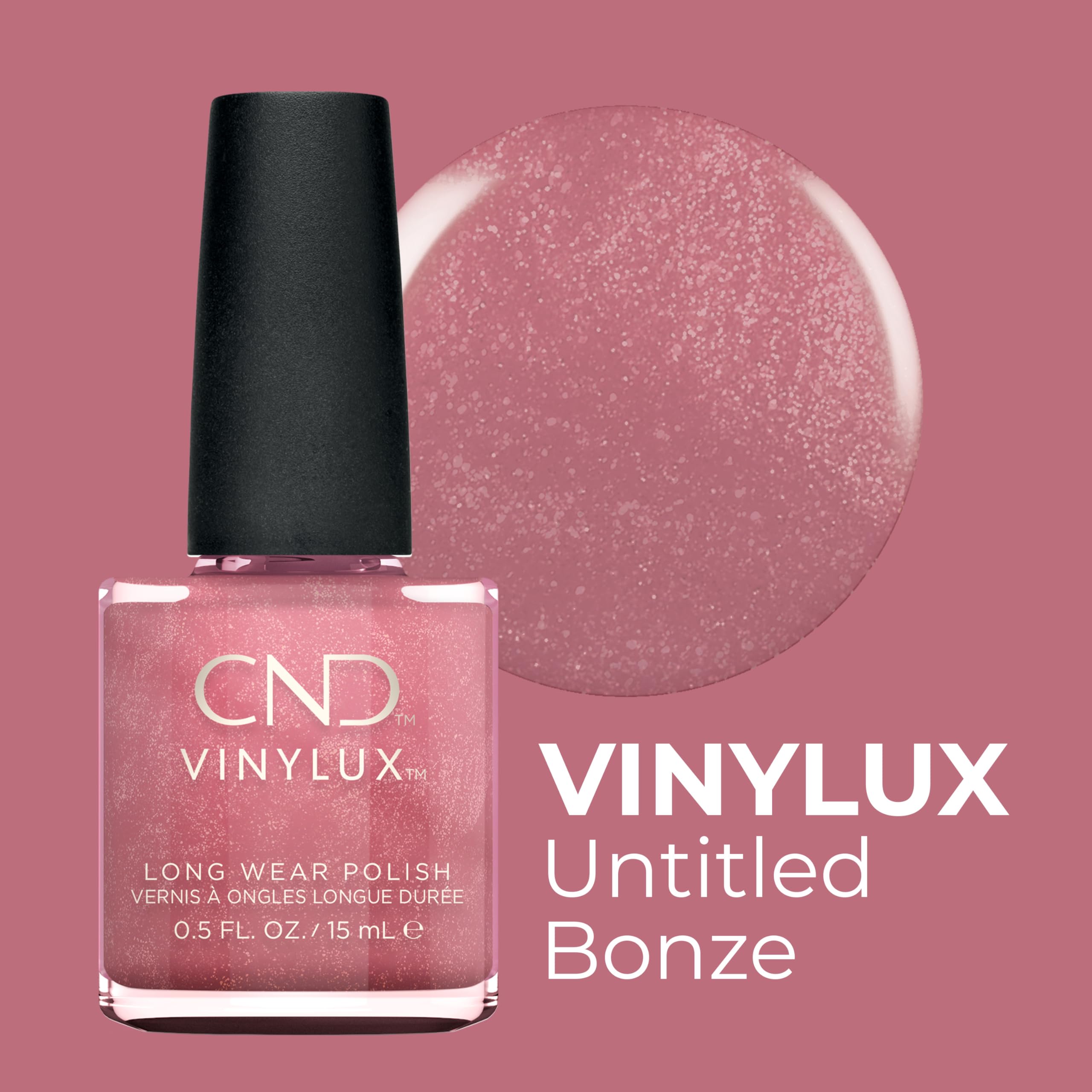 CND VINYLUX Untitled Bronze Pack of 1x 15ml