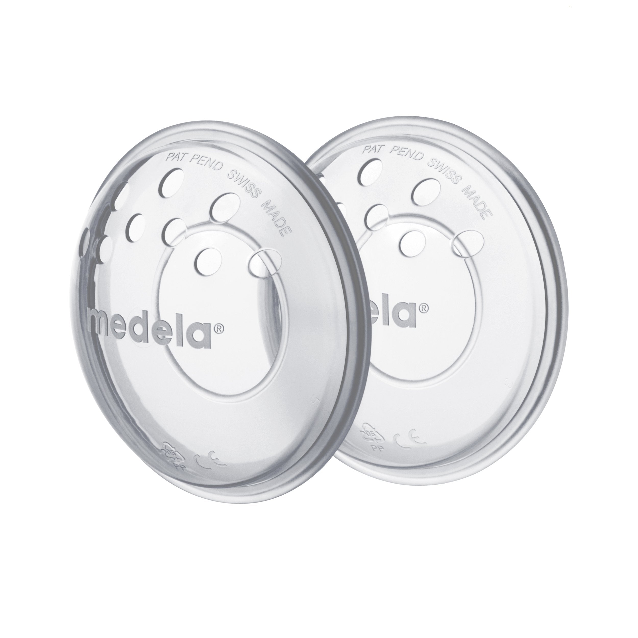 Medela SoftShells Breast Shells for Sore Nipples for Pumping or Breastfeeding, Discreet Breast Shells, Flexible and Easy to Wear, Made Without BPA