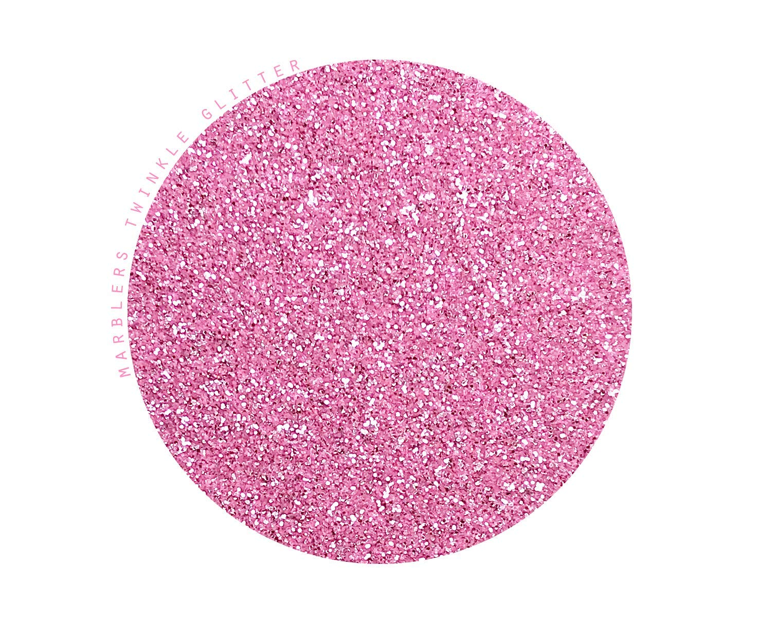 MARBLERS Twinkle Glitter [Flamingo] 3oz (85g) | Fine | Non-Toxic, Vegan, Cruelty-Free | Face, Body, Eyeshadow, Hair, Festival, Party Makeup | Nail Art, Polish | Resin, Tumbler, Slime, Craft