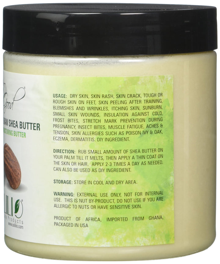 African Shea Butter Ivory Unrefined 32oz Creamy by smellgood