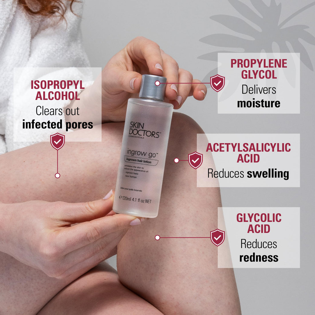 Skin Doctors Ingrow Go Ingrown Hair Lotion 120mls