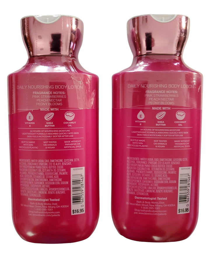 Bath & Body Works Gingham Gorgeous Body Lotion 8 Ounces Each Pack of 2