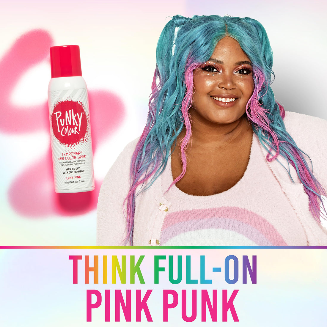 jerome russell B Wild Color Spray Lynx Pink AD