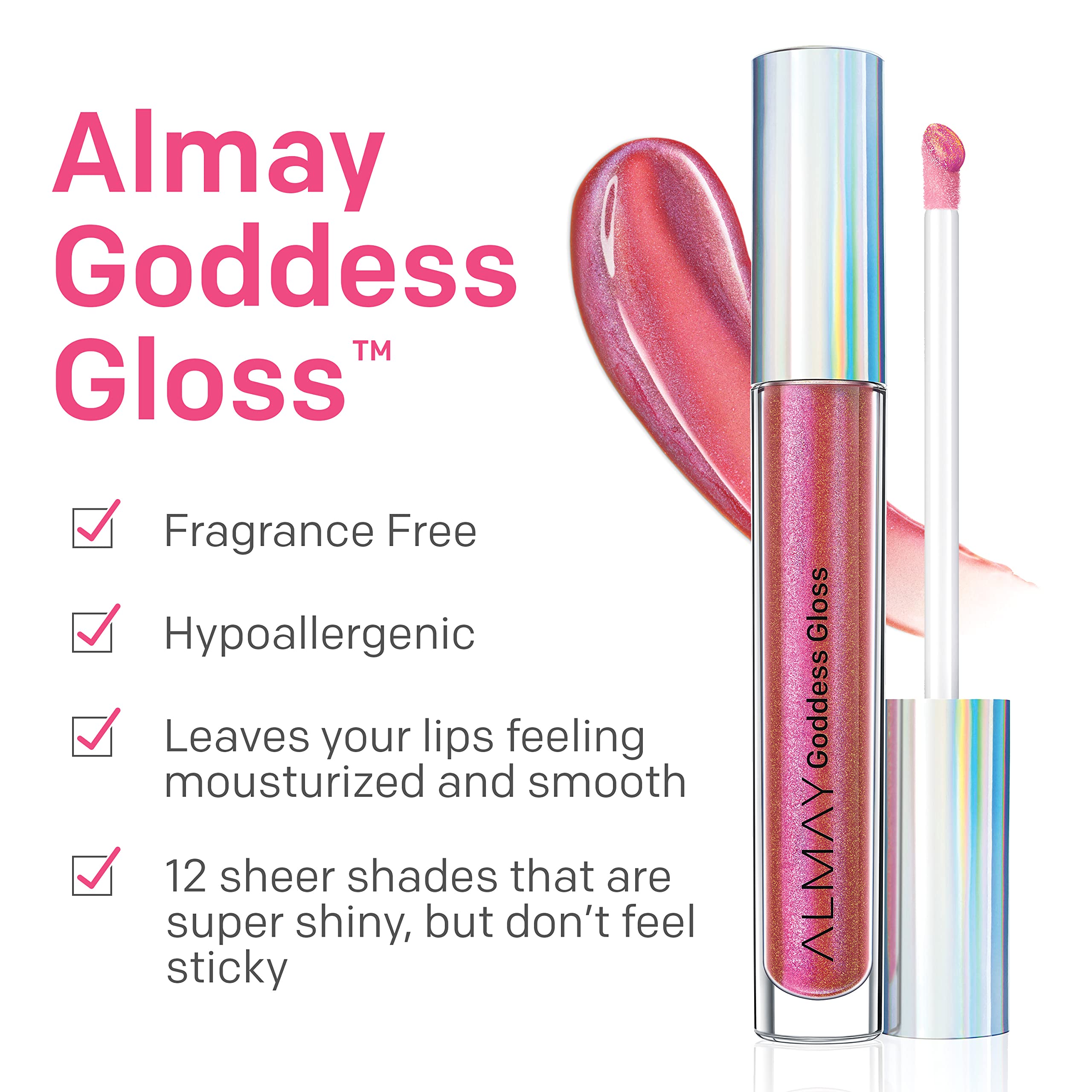 Almay Goddess Gloss, Flame, 0.9 Ounce