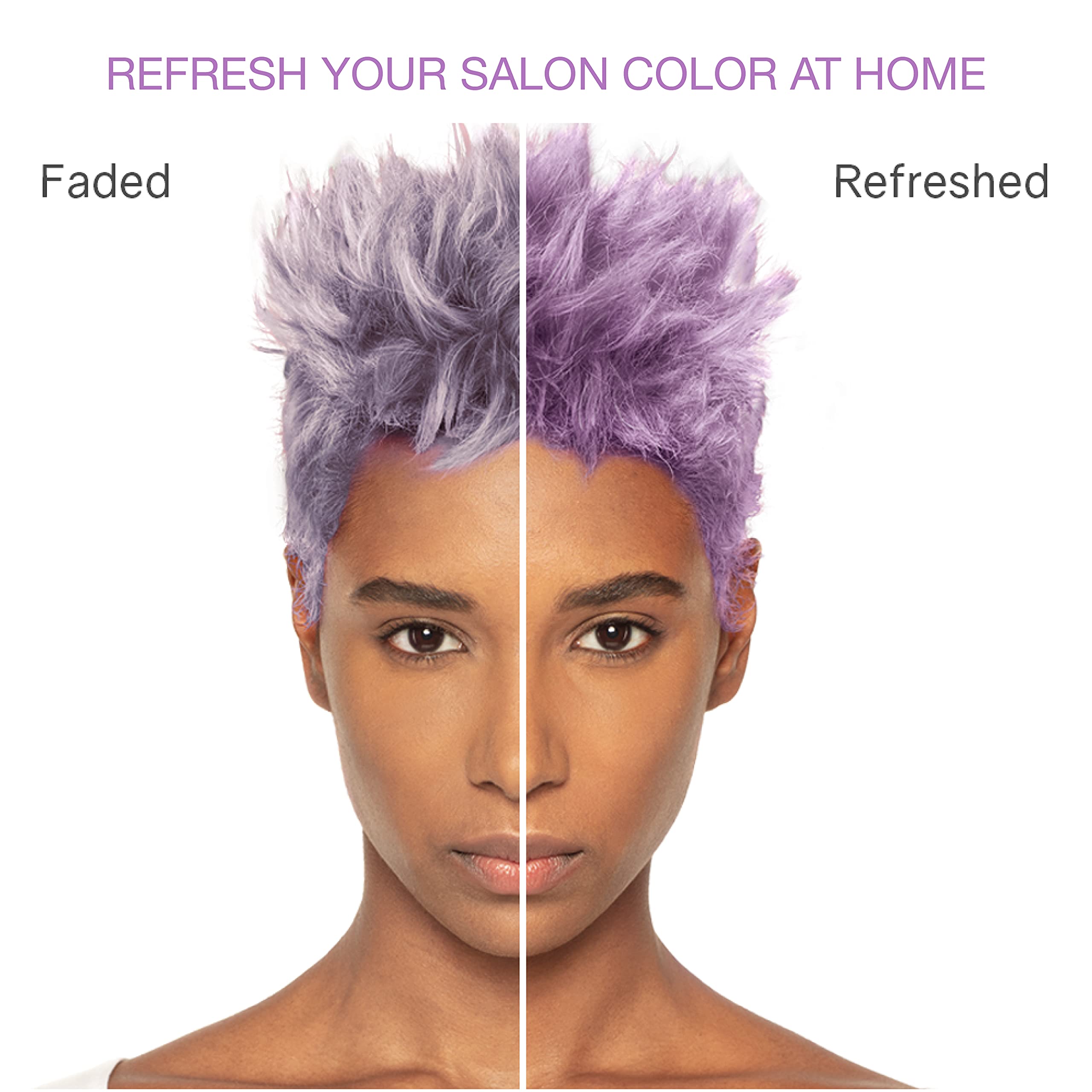 Celeb Luxury Viral Pastel Lavender Color Wash