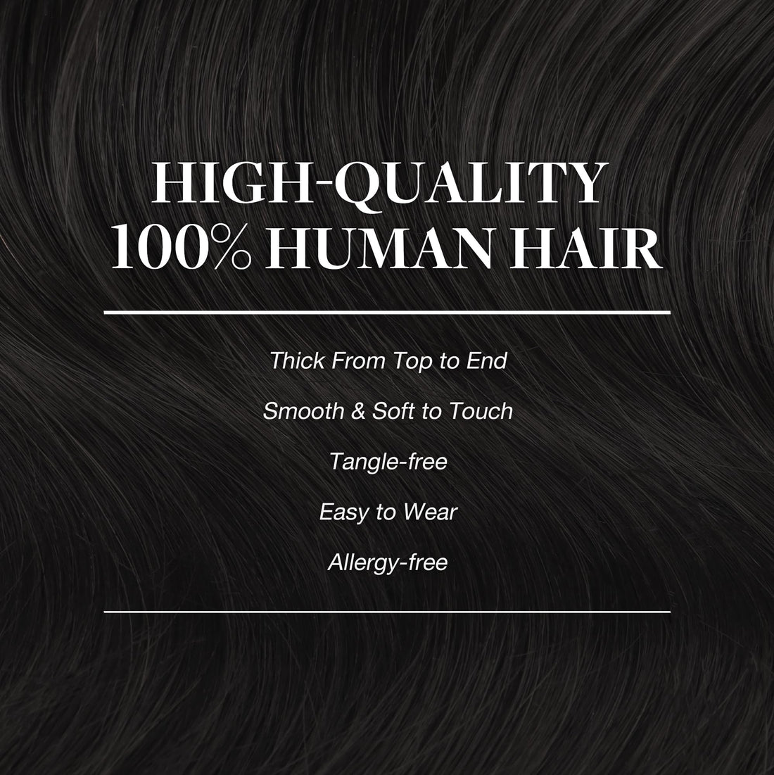 GOO GOO Clip in Hair Extensions Real Human Hair, Remy Human Hair Extensions Clip ins for Women, Natural Human Hair, 20inch 120g 7Pcs, 1B Natural black