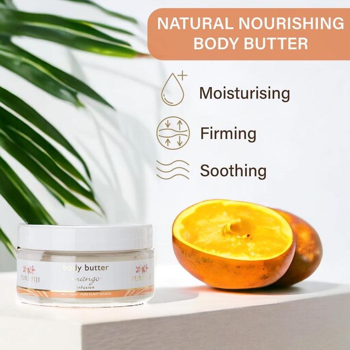 Pure Fiji Pure Fiji Body Butter - Mango 8 fl oz - 8 fl oz