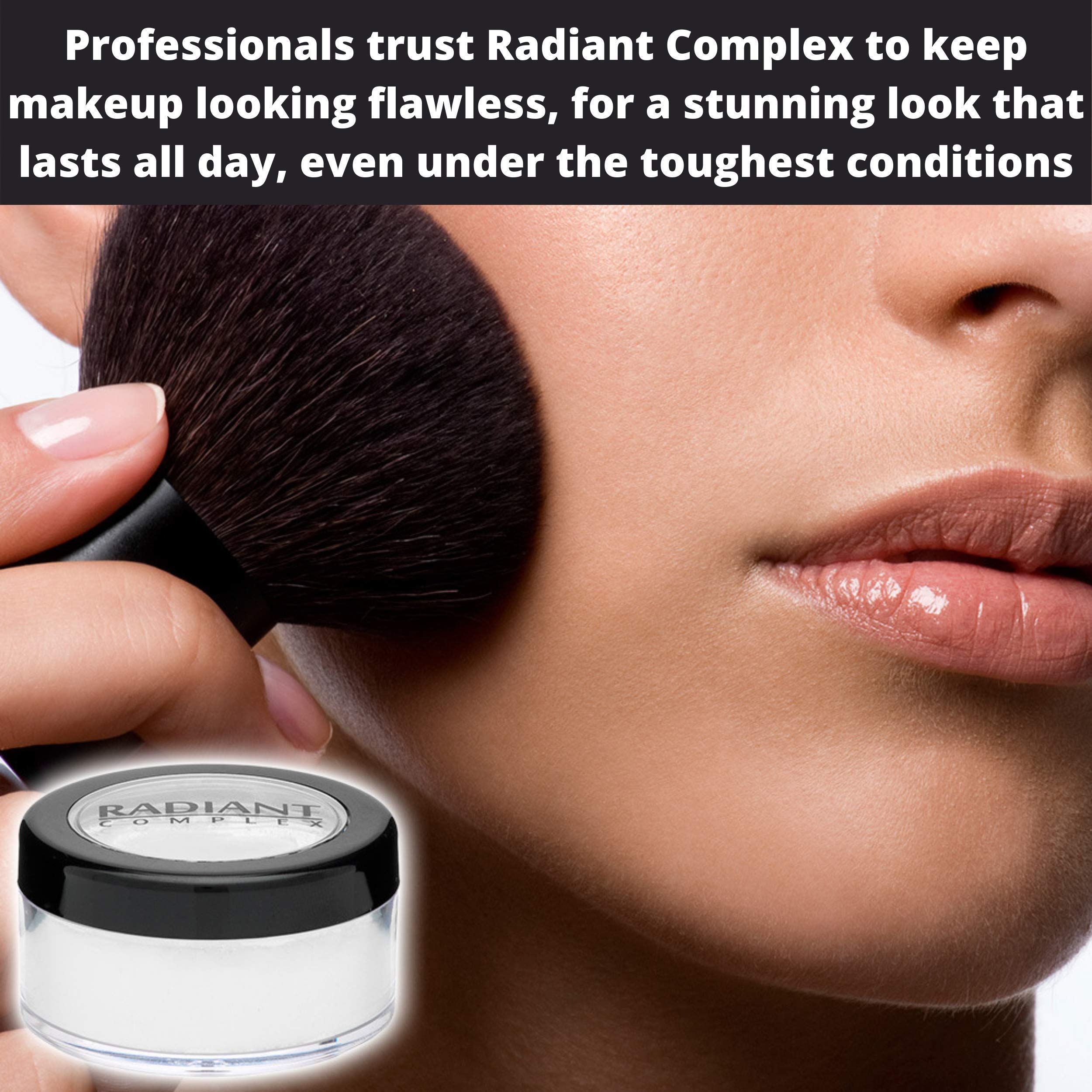 Finishing Powder by Radiant Complex - Translucent Loose Powder - Perfect for Setting Makeup