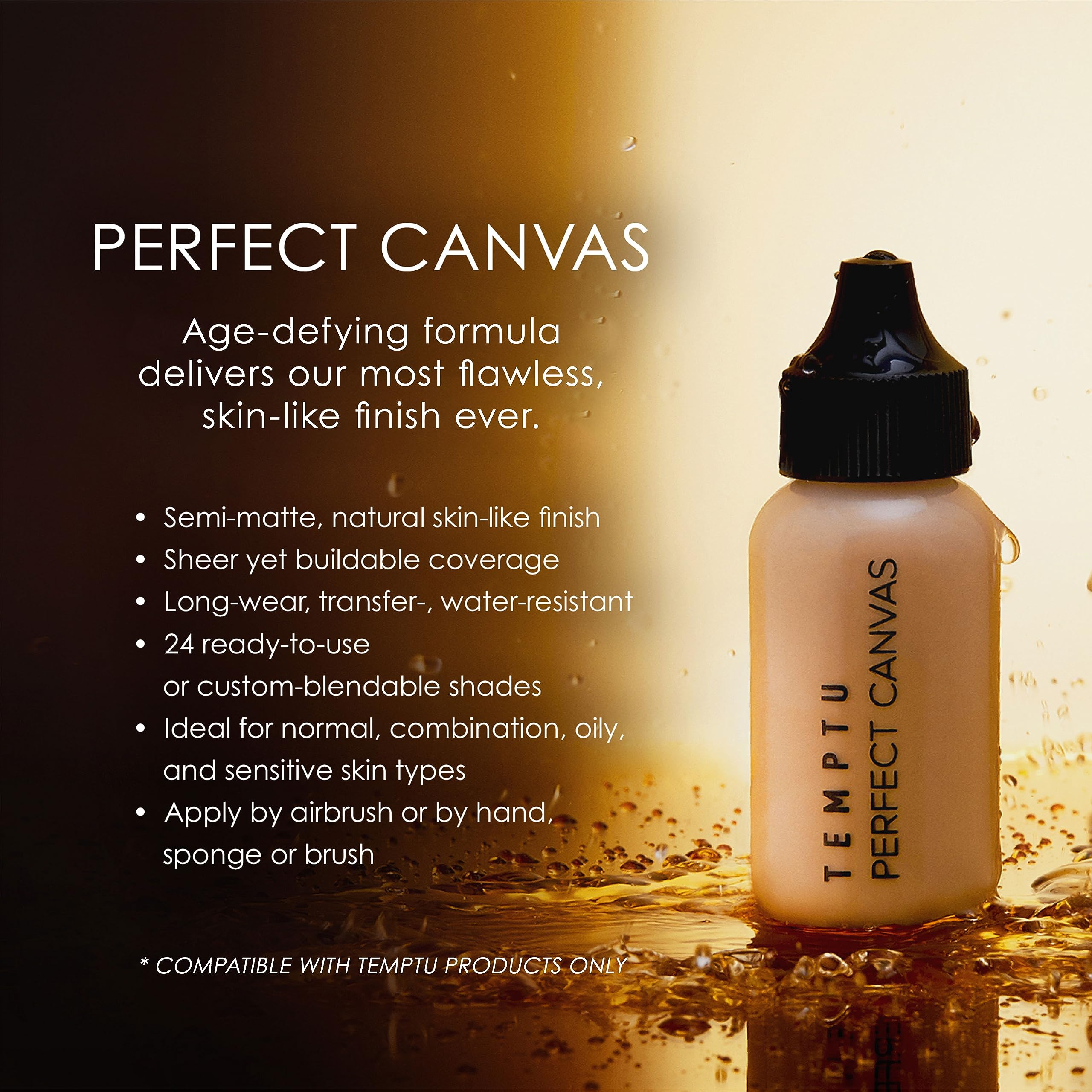 Temptu Perfect Canvas Best-selling Airbrush Makeup Basics