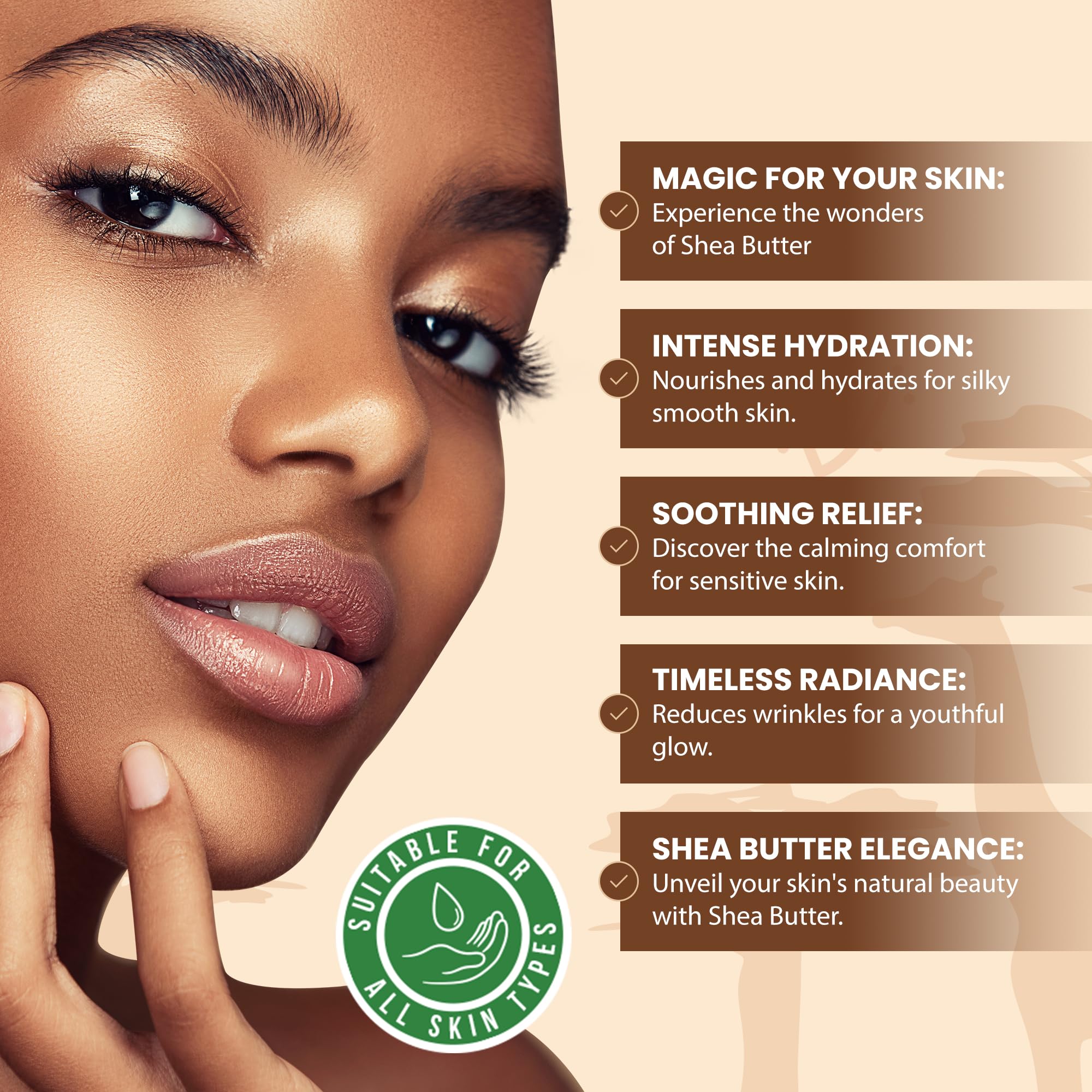 Raw African Shea Butter 2 lbs. Bar 100% Pure Natural Unrefined IVORY - Imported From Ghana - Ideal Moisturizer For Dry Skin, Body, Face And Hair Growth. Great For DIY Soap and Lip Balm Making.