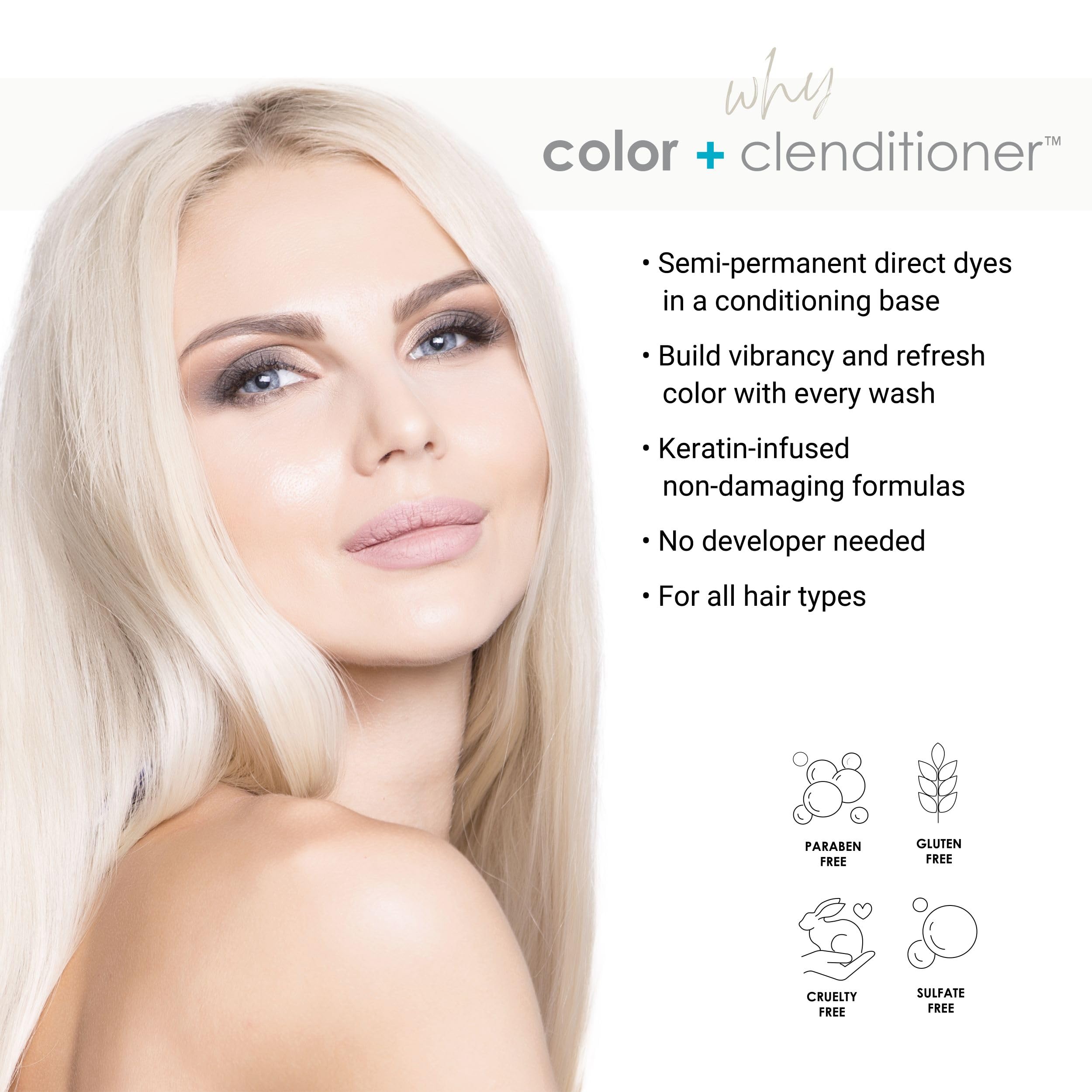 KERACOLOR color + clenditionerPlatinum2 fl. oz.