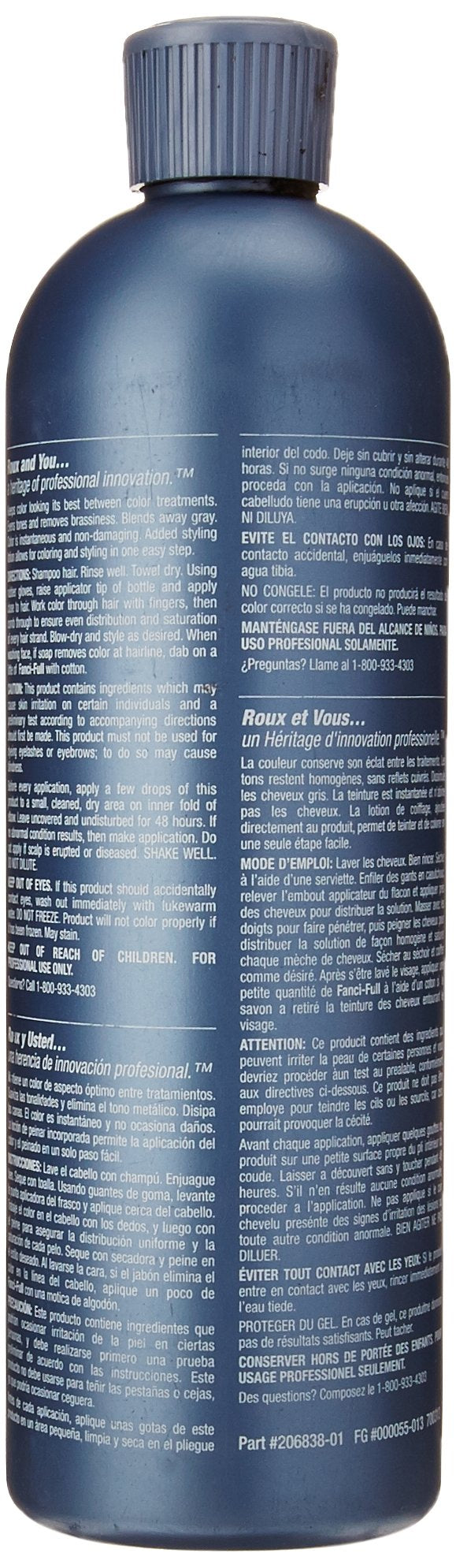 Roux Fanci-Full Rinse, 13 Chocolate Kiss, 15.2 Fluid Ounce