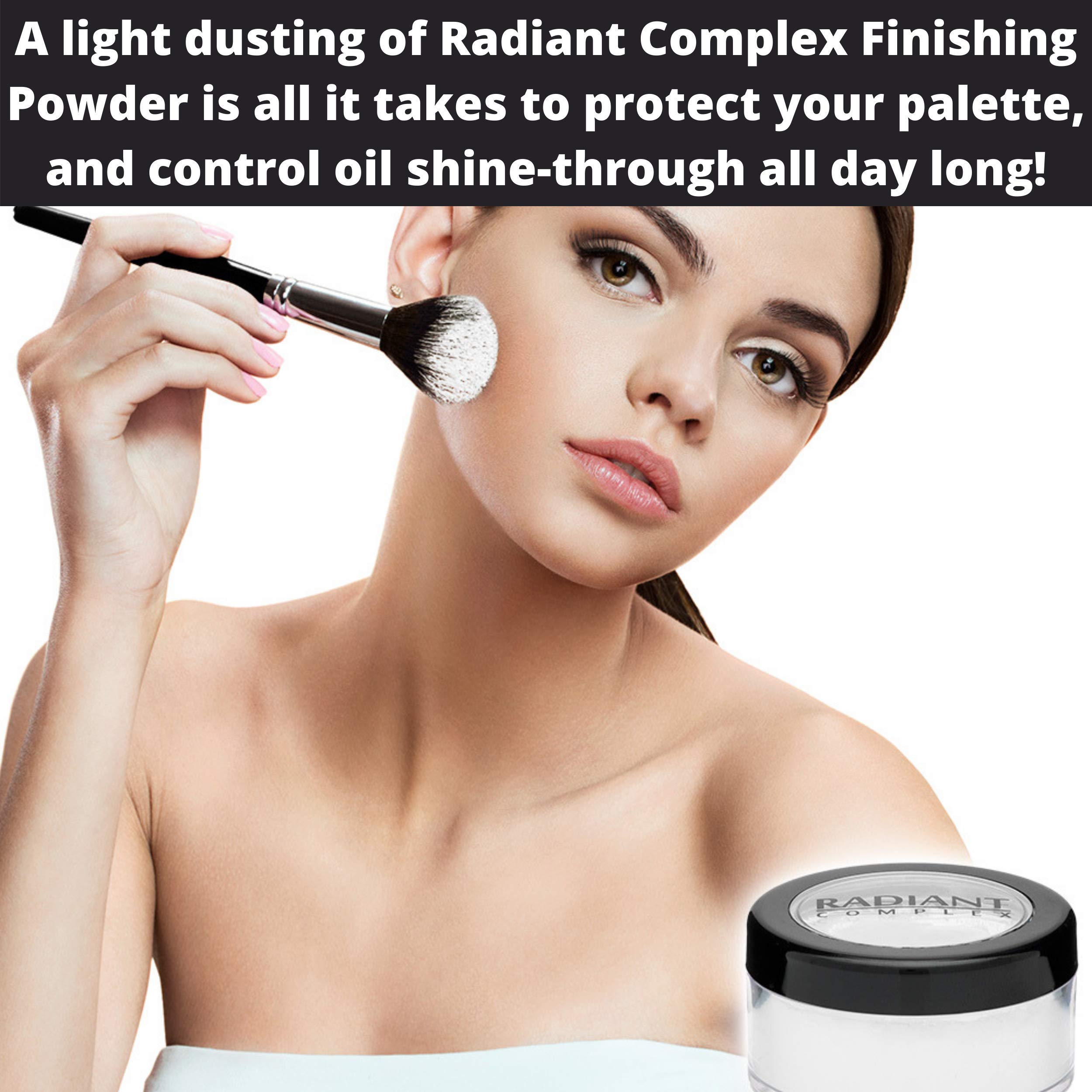 Finishing Powder by Radiant Complex - Translucent Loose Powder - Perfect for Setting Makeup