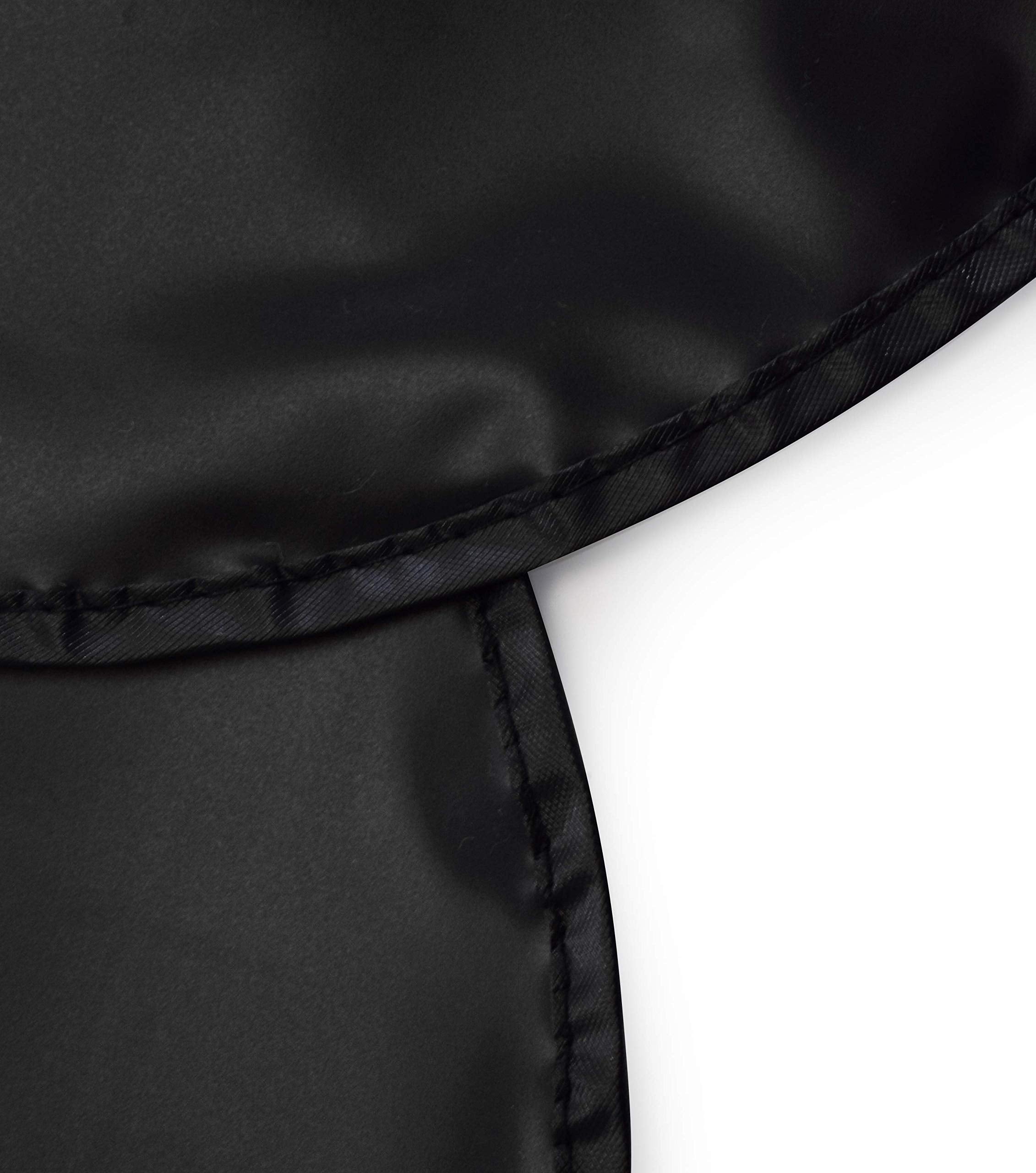 Betty Dain Magnum Shampoo Cape with Velcro Closure, Black