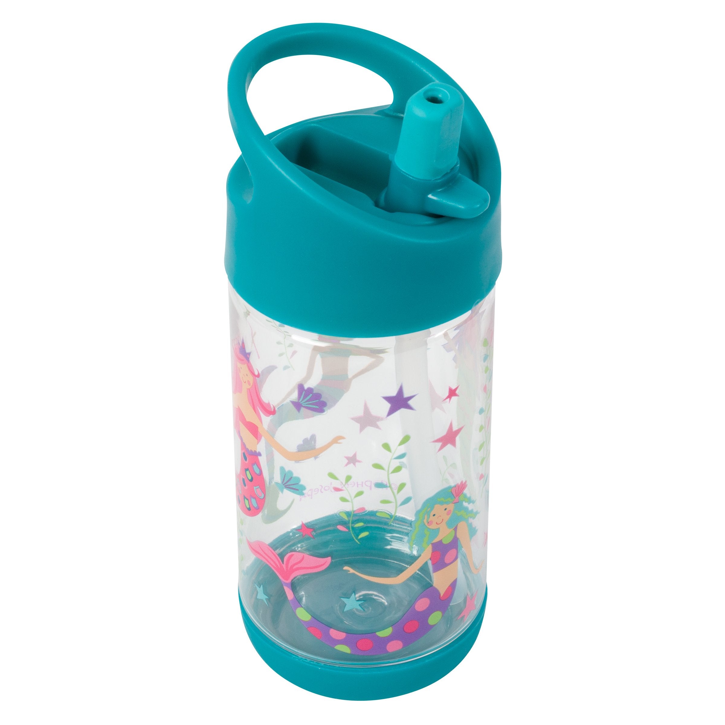 Stephen Joseph Flip Top, Mermaid Water Bottle, 1 Count (Pack of 1)