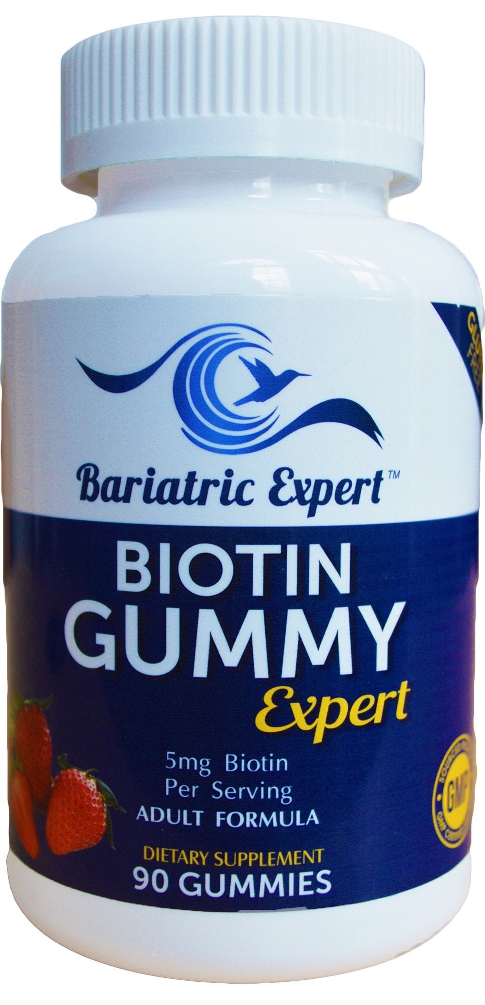 Bariatric Expert Biotin Vitamin – Fast-Melting Dietary Supplement for Adults Post Bariatric Surgery, 90 Count