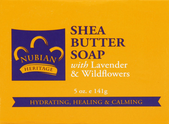 Shea Butter Soap with Lavender and Wildflowers 5 Ounce ( 6 Pack )