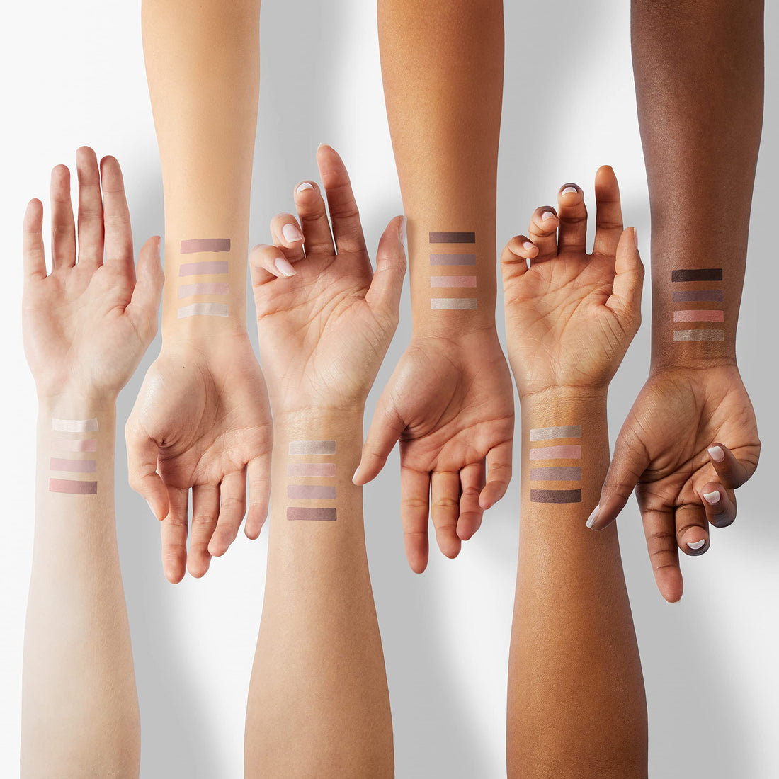 Honeybee Gardens Skinny Dip Refillable Eye Shadow Palette | Natural Ingredients | Gluten Free, Vegan, Paraben Free