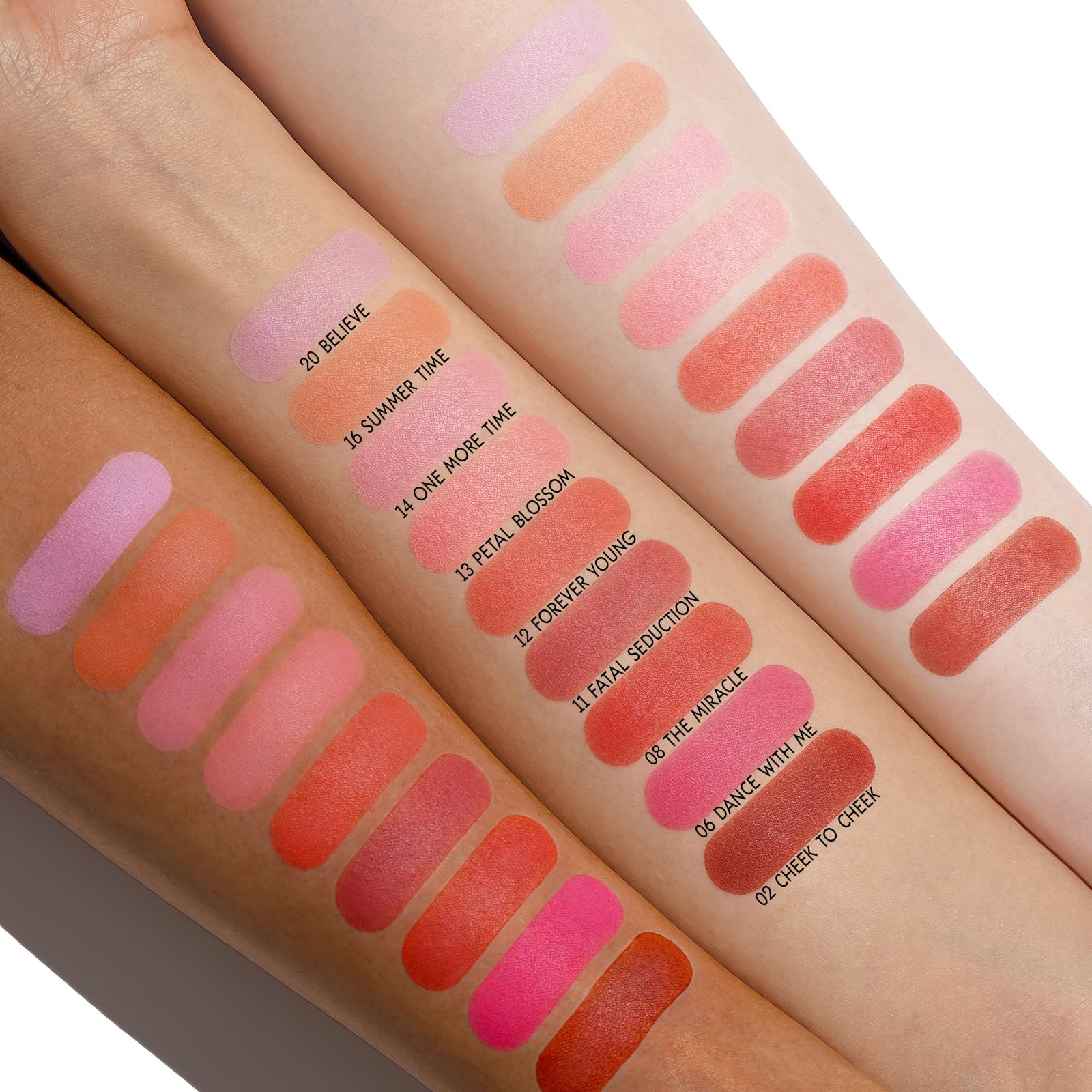 Oulac Purple Blush Cream Makeup | Highly Pigmented | Natural Matte Glow | Shape & Highlight Face | Cruelty-Free with Rose Oil | N20 Believe 4.8g