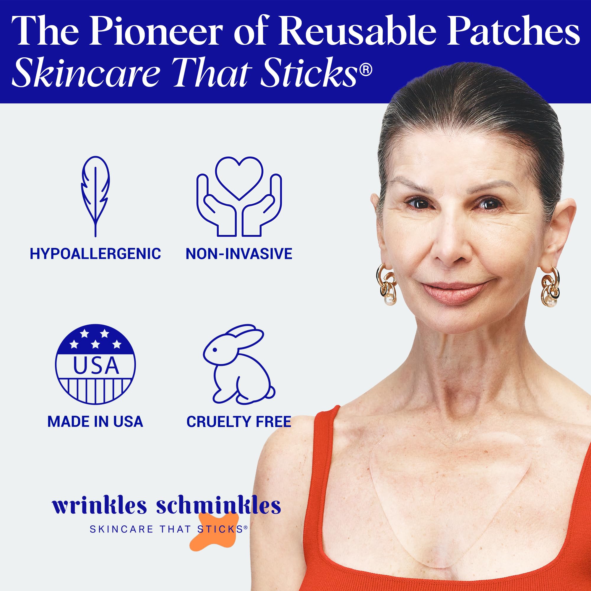 Wrinkles Schminkles Chest Wrinkles & Décolletage Wrinkles - Chest Smoothing Kit