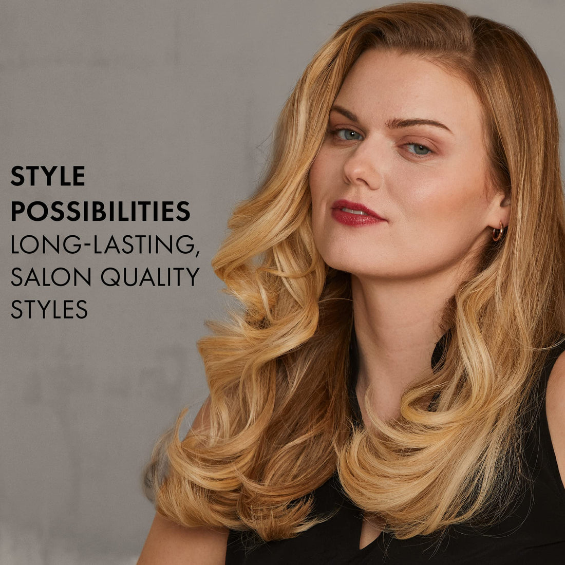 HOT TOOLS Professional Black Gold Marcel Curling Wand, 1.25 Inch