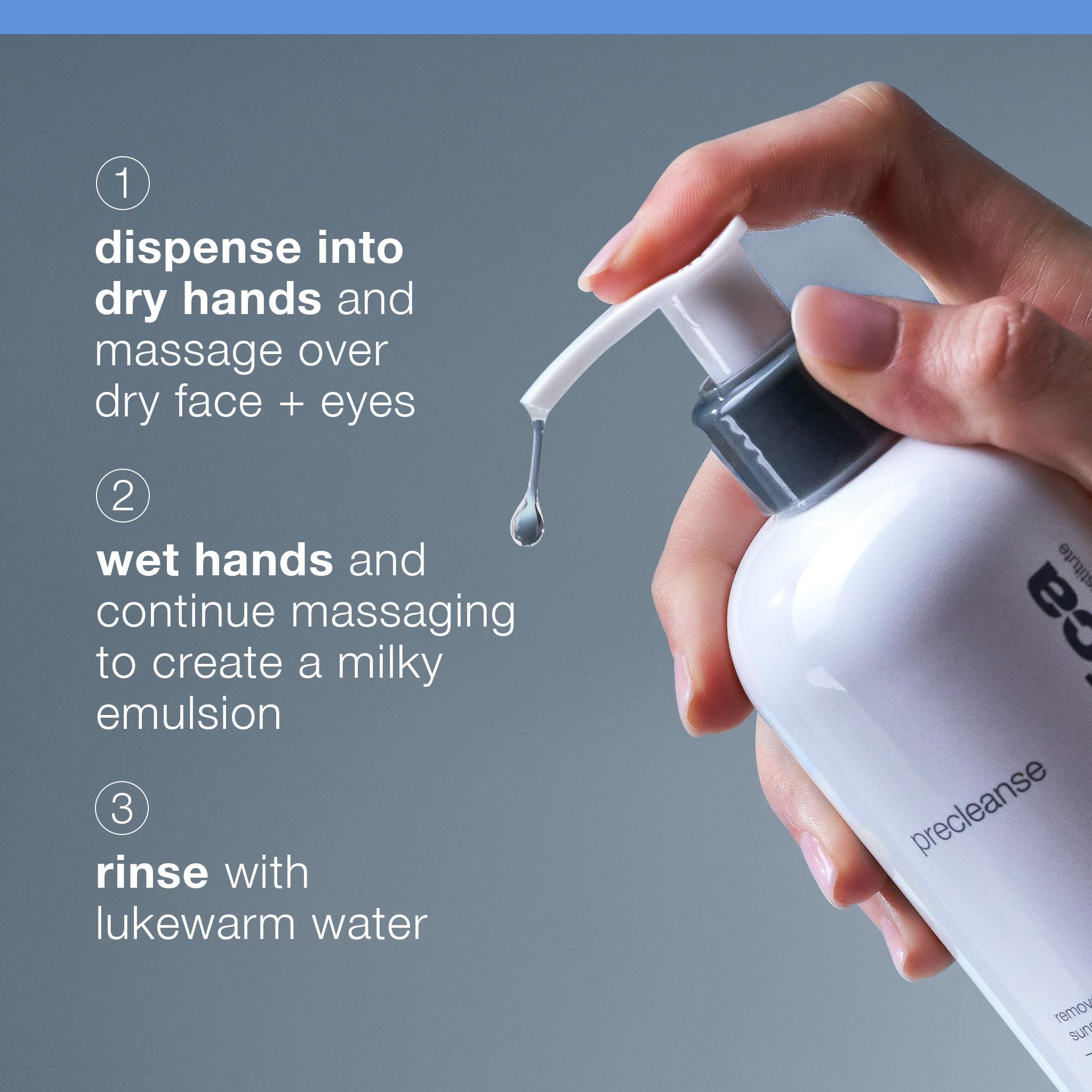 Dermalogica Precleanse Oil Cleanser, Makeup Remover for Face - Cleanse Pore and Melts Makeup, Oils, Sunscreen and Environmental Pollutants, Travel Size, 1 fl oz