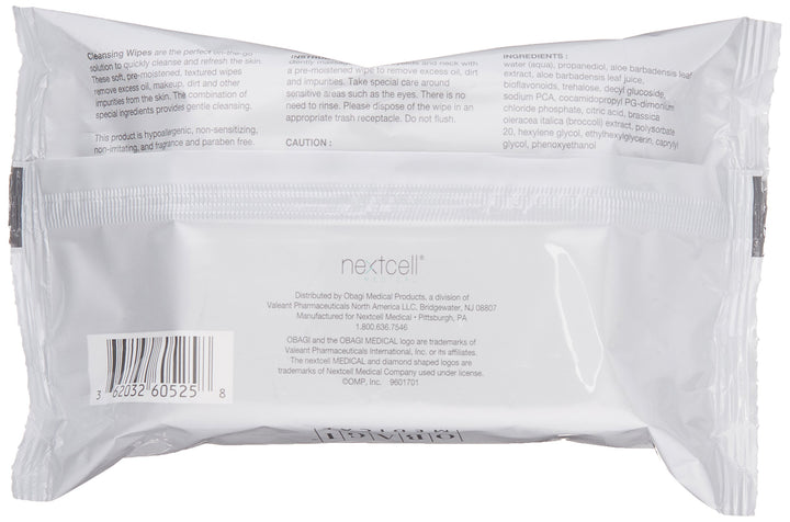 SUZANOBAGIMD On the Go Cleansing and Makeup Removing Wipes, 25 count