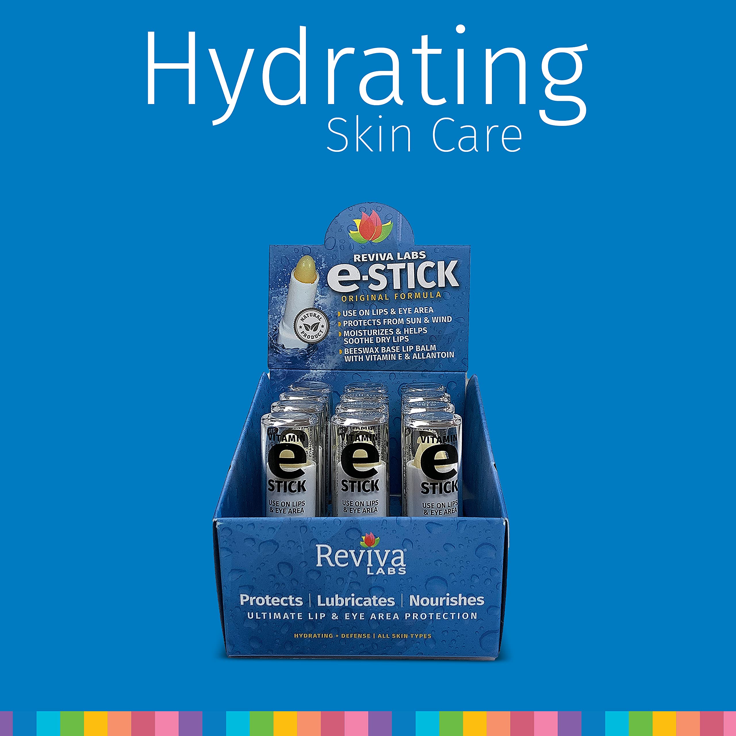 Reviva Labs Vitamin E Oil Stick Display Case, 1.5 Ounce