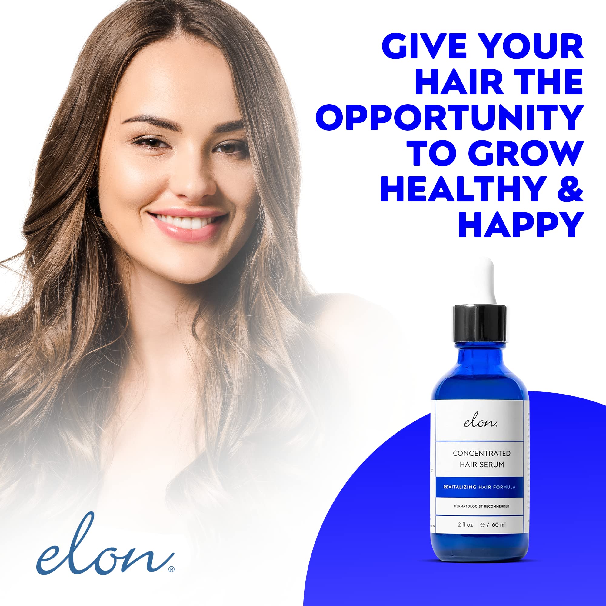 Elon Thinning Hair System Concentrated Serum 1.5 fl oz.