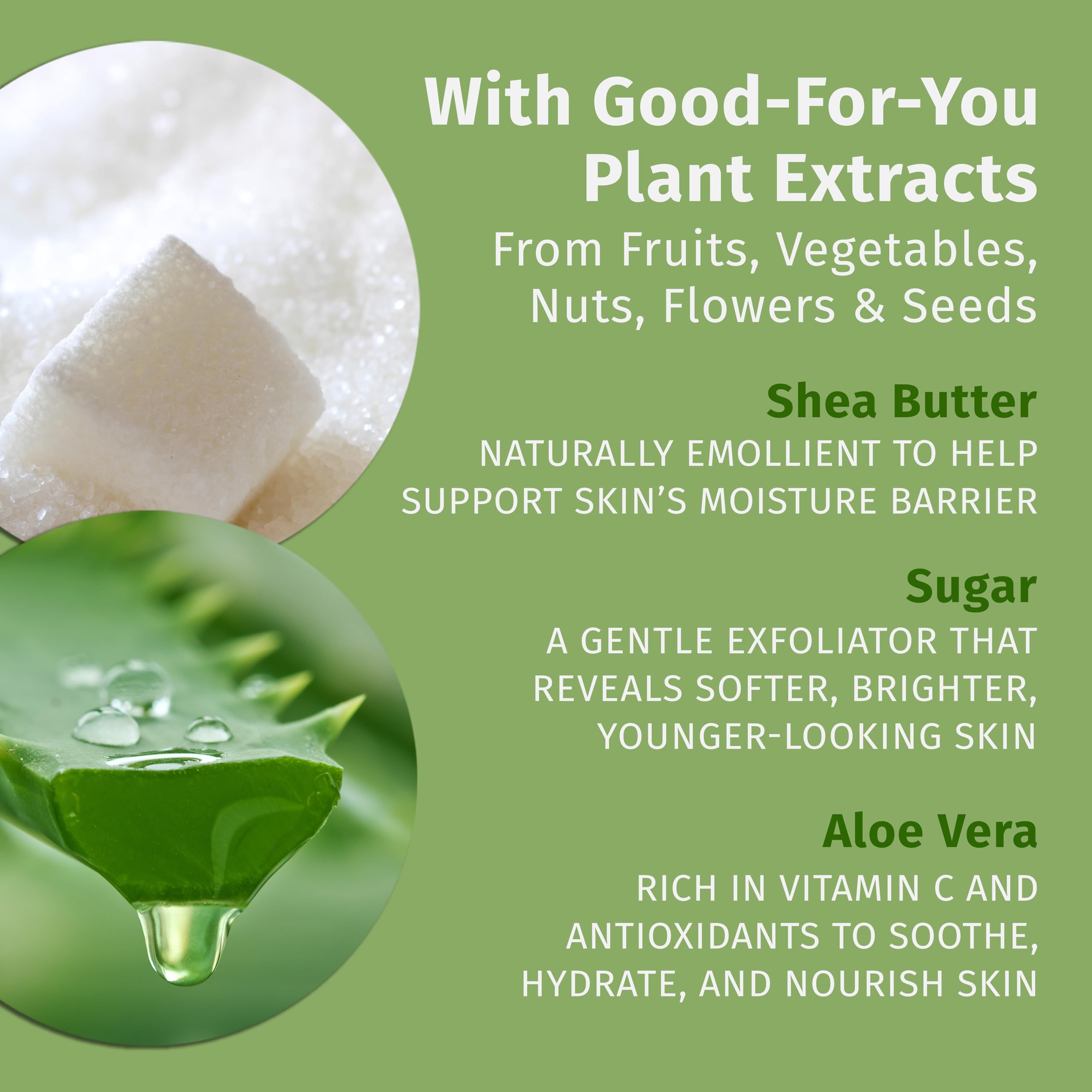 Hempz NEW Mini Sugar Body Scrub, Triple Moisture Fresh Citrus, Travel Size, 2 oz.