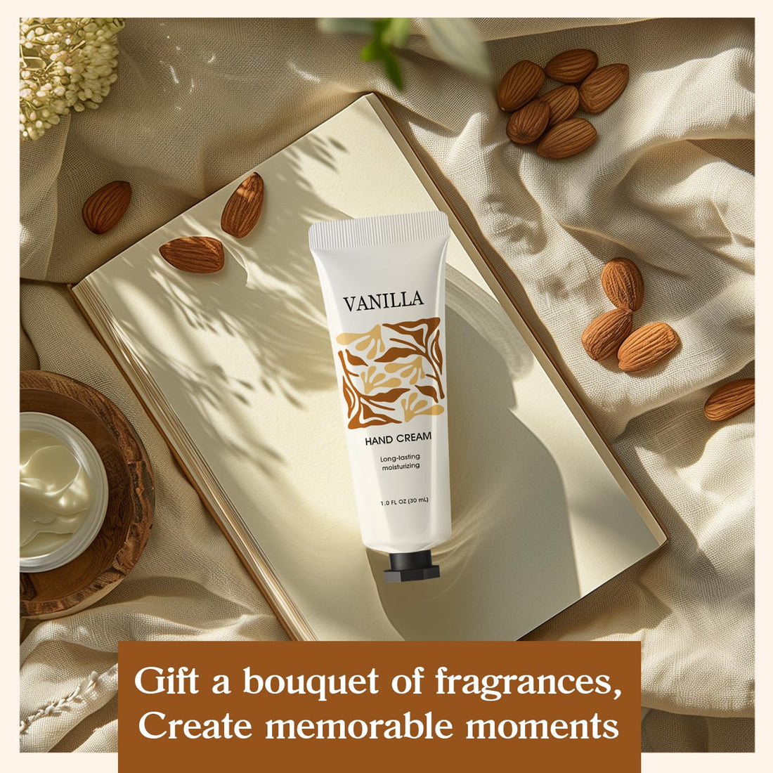 BODY & EARTH # LOVE 24 Pack Hand Cream Gift Set Scented Hand Lotion for Dry Cracked Hands Travel Size Lotion Mini Hand Lotion Bulk Gift Set For Women Mothers Day Gifts Easter Basket Stuffers 24x1.0 oz