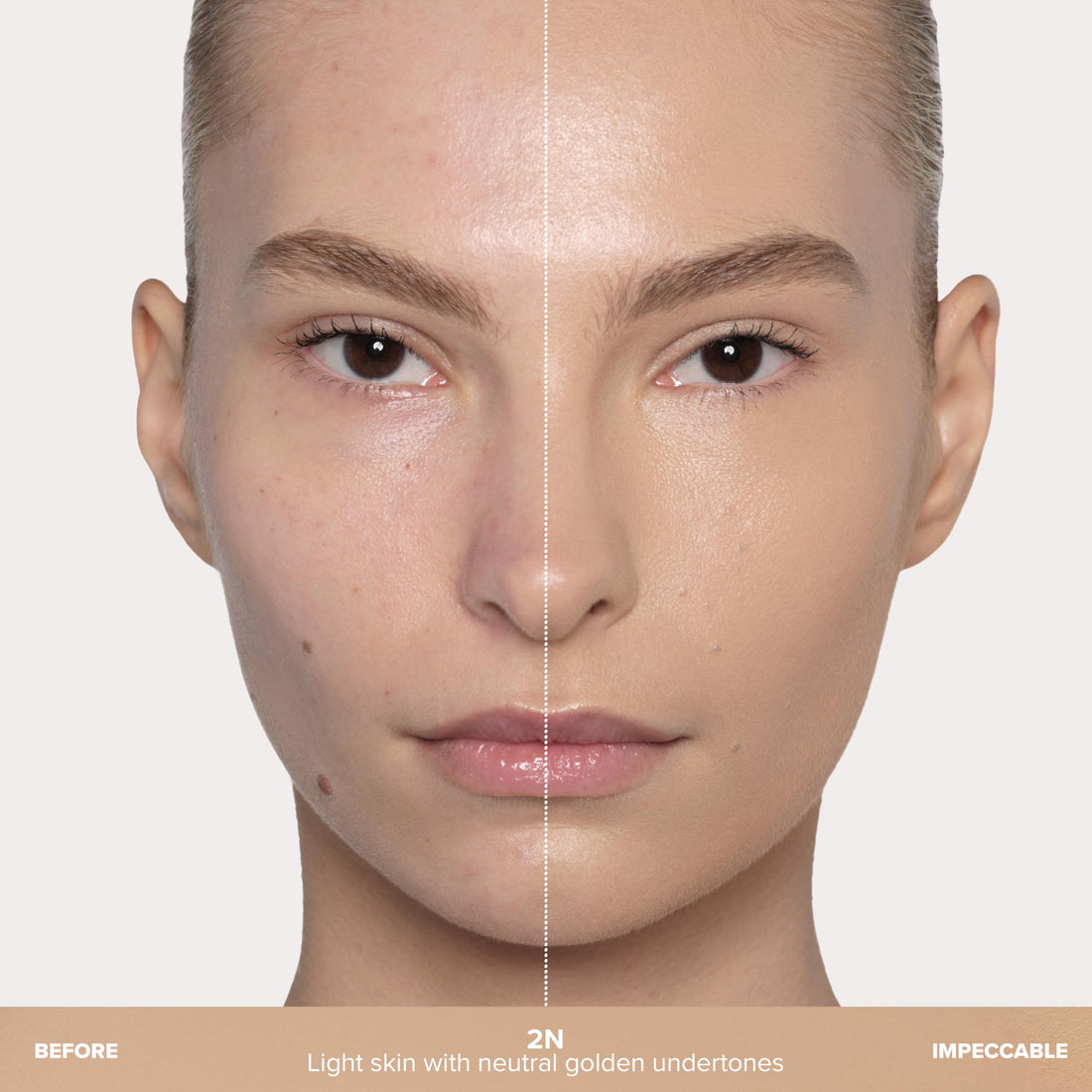 Anastasia Beverly Hills - Impeccable Blurring Second Skin Matte Foundation - 2N