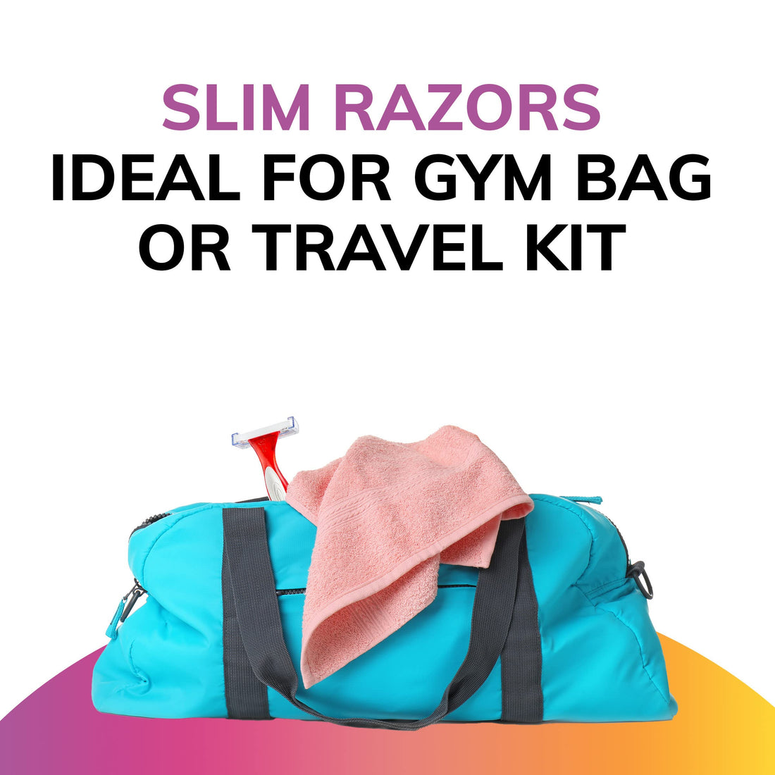 BIC Soleil Color Collection 3-Blade Disposable Razors for Women, 10-Count