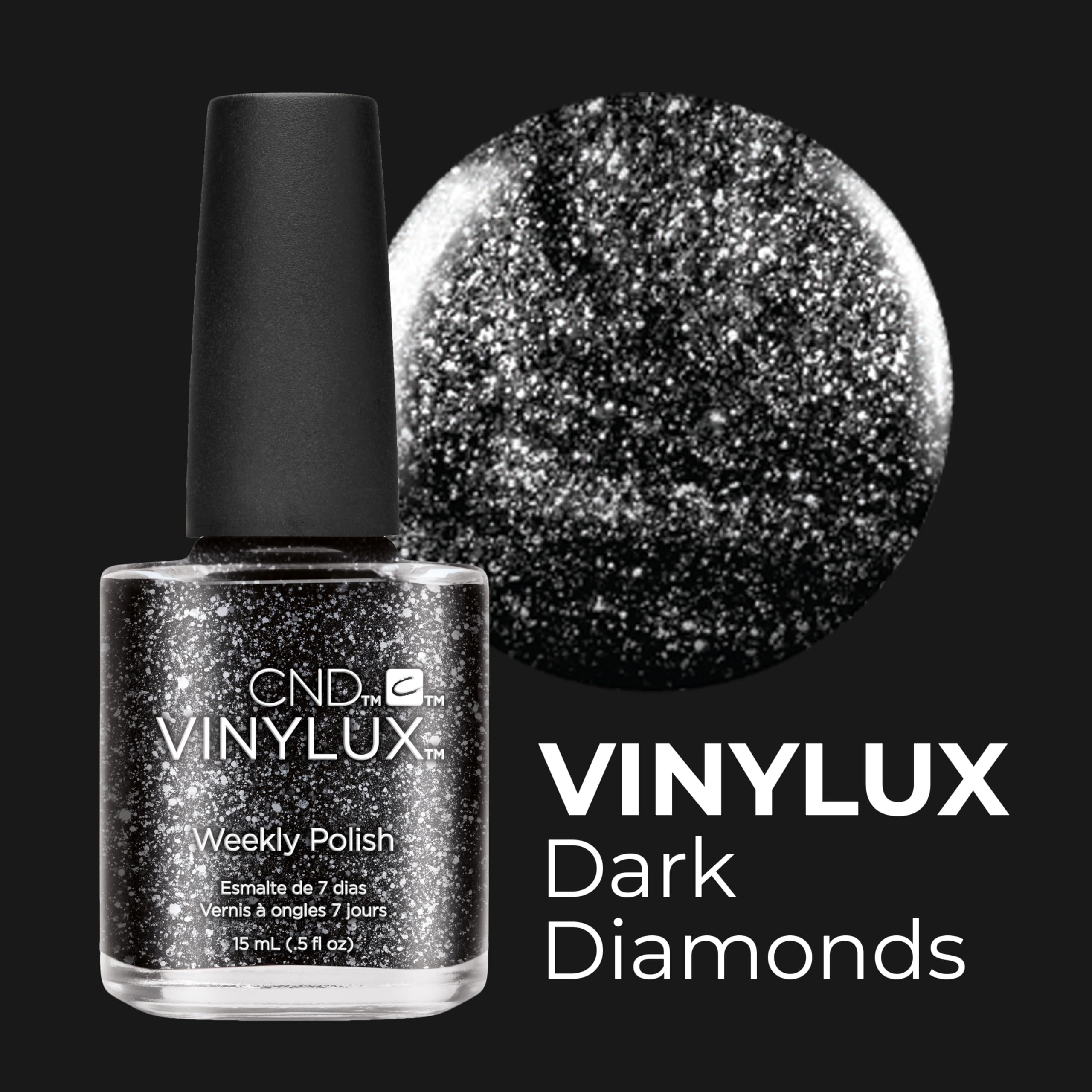 CND Dark Diamonds #230, 0.5 Fl. oz.