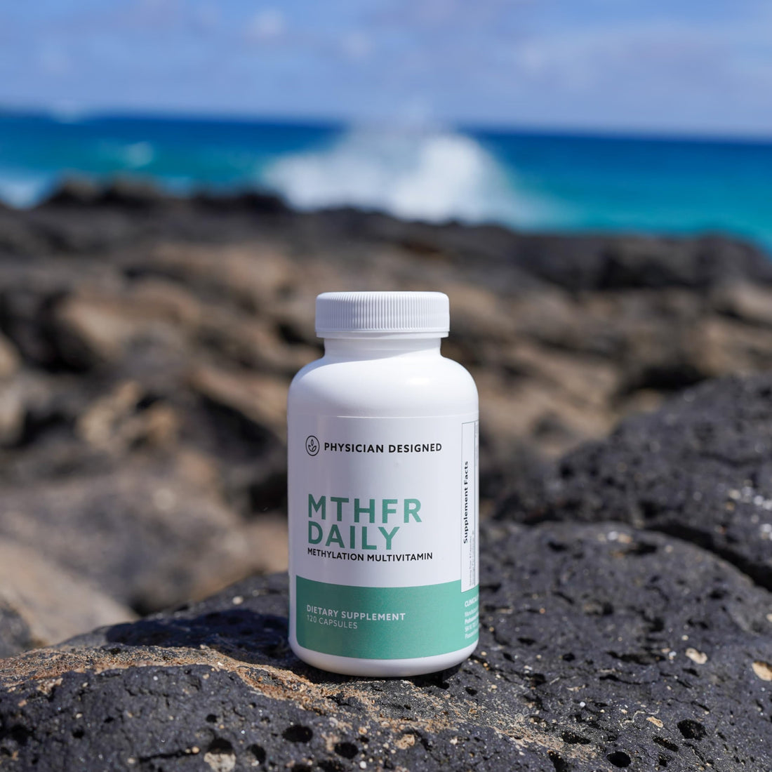 Physician Designed MTHFR Daily Multivitamin | Methylated Multivitamin for Men & Women | for Energy, Mood, & Heart | Vitamin B-Complex | 120 Capsules