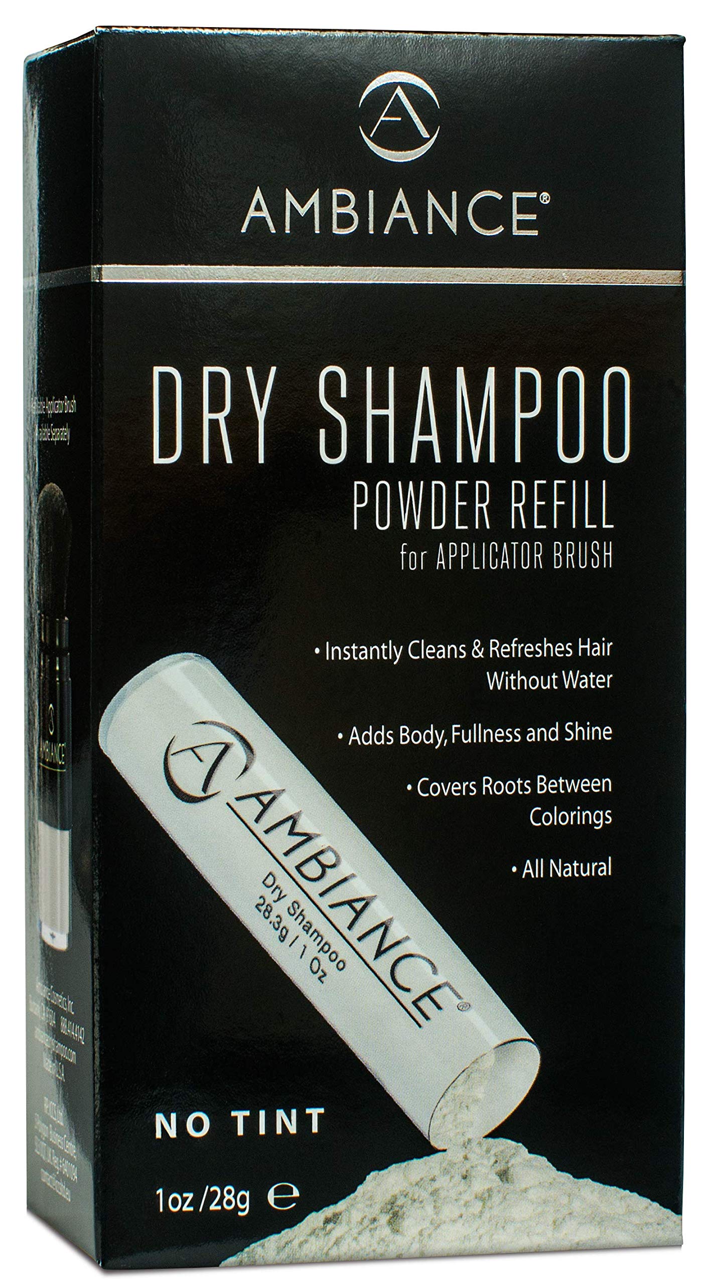 Ambiance Dry Shampoo Refill - Available in 5 Colors - No Tint