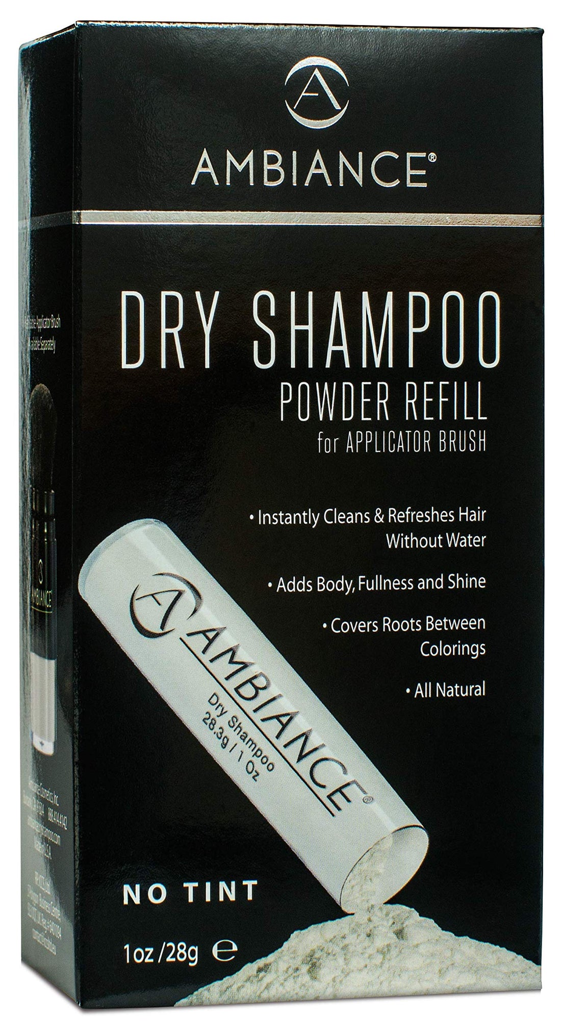 Ambiance Dry Shampoo Refill - Available in 5 Colors - No Tint