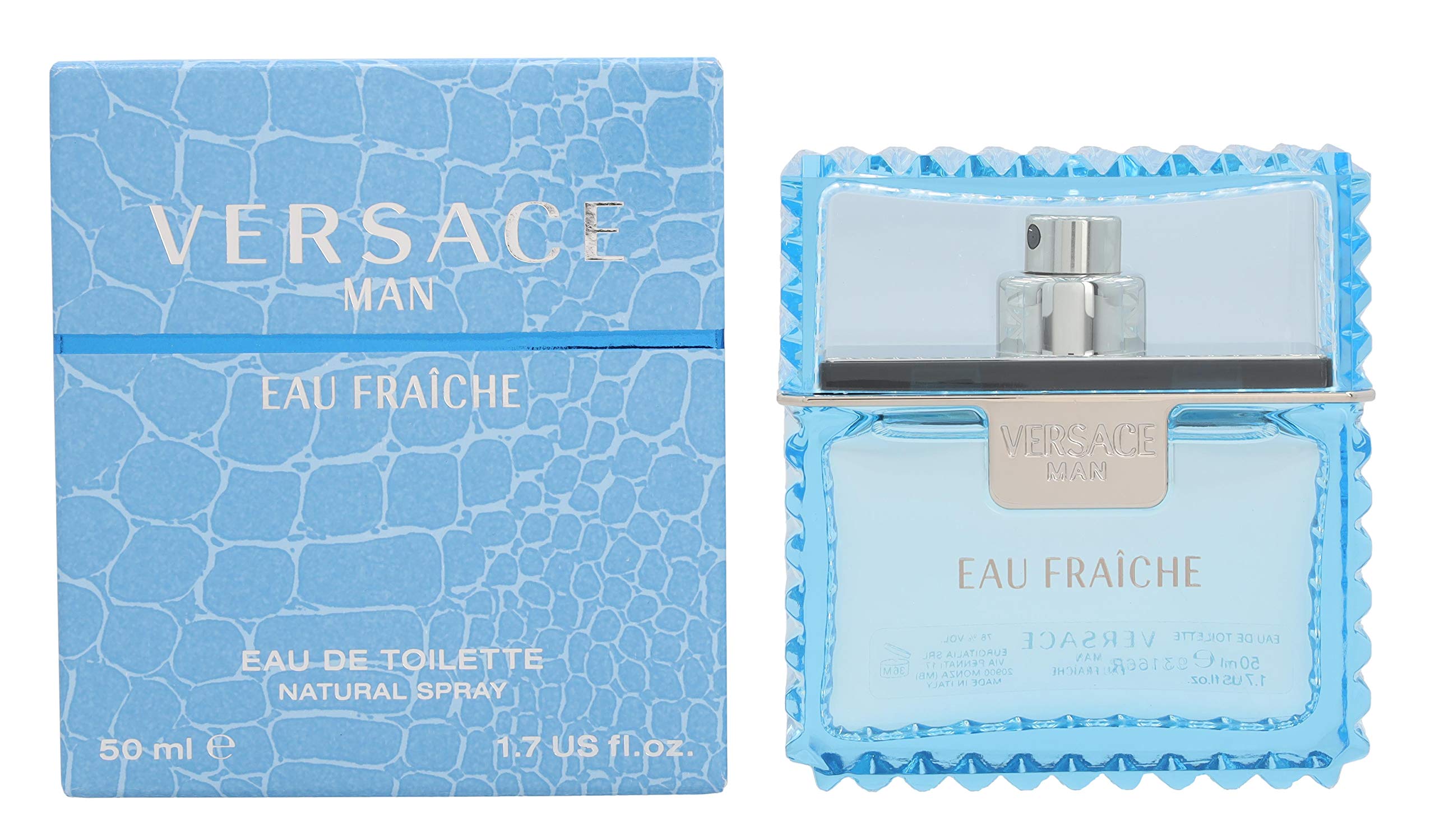 Versace Eau Fraiche Edt- 50ml (Blue_Free Size)