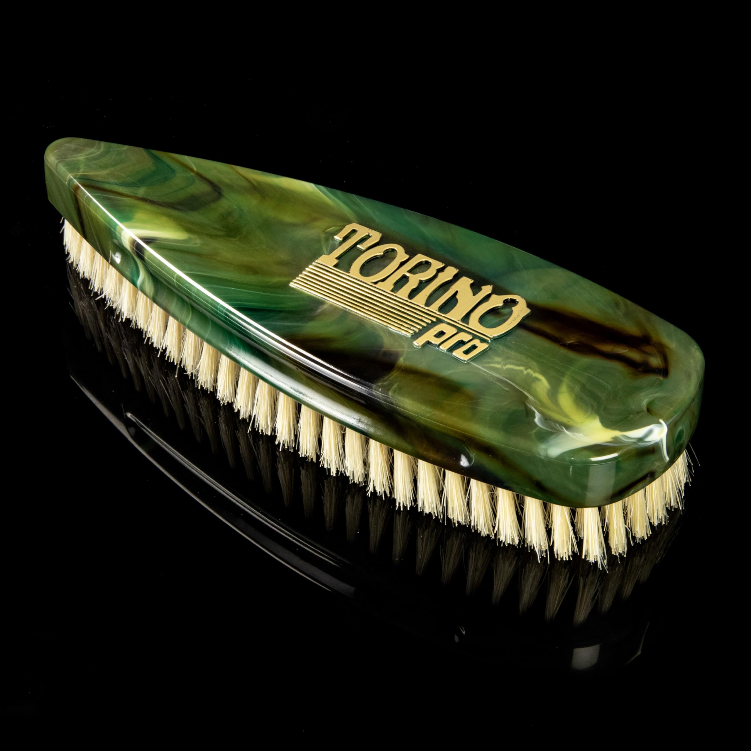 Torino Pro Wave brush #247 - Soft Pointy Palm Shower Brush - Great for laying down 360 waves