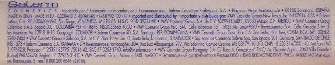 Salerm Keratin Shot 1 Maintenance Shampoo 18oz/500ml