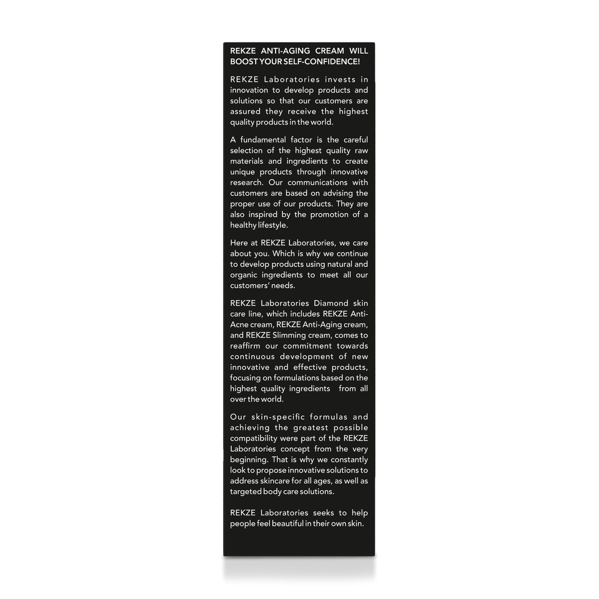 REKZE Anti-Aging Cream For Men & Women,Moisturizing & Firming,Not Oily,Rapid Absorption,Tensor Effect,Anti-Wrinkle & Age Spots With Lycopene,Coenzyme Q10,Hyaluronic Acid,Caffeine 50 ML