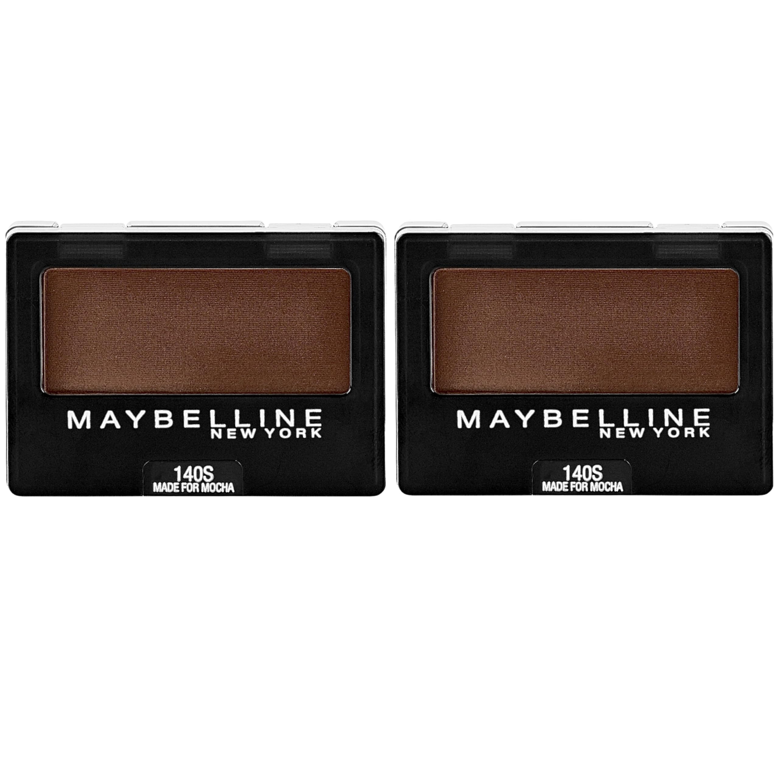 (2 Pack) Maybelline New York Expert Wear Eyeshadow, Made For Mocha, Singles, 0.09 Ounce