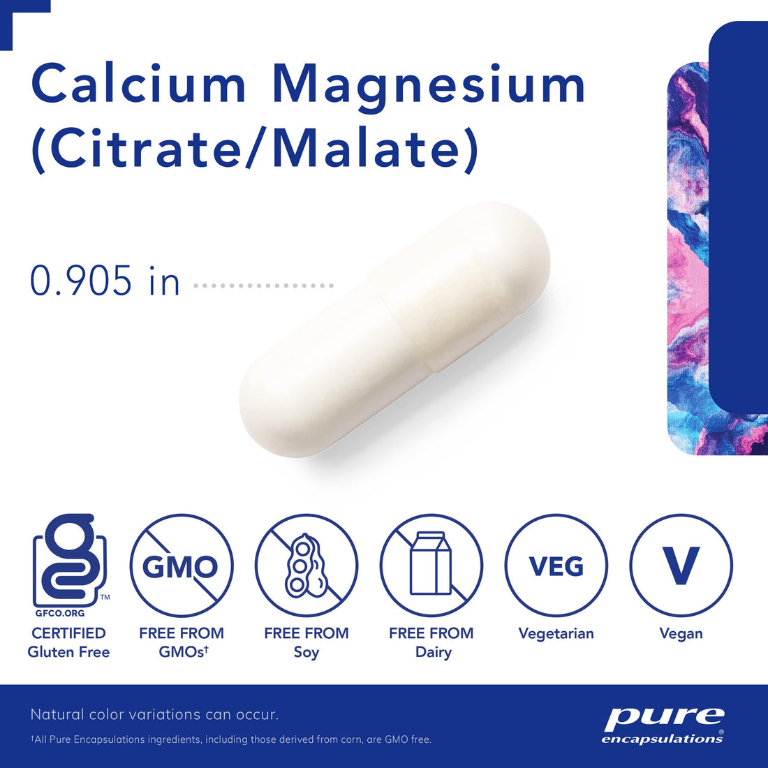 Pure Encapsulations Calcium Magnesium (Citrate/Malate) | Supplement to Support Bone and Cardiovascular Health* | 180 Capsules