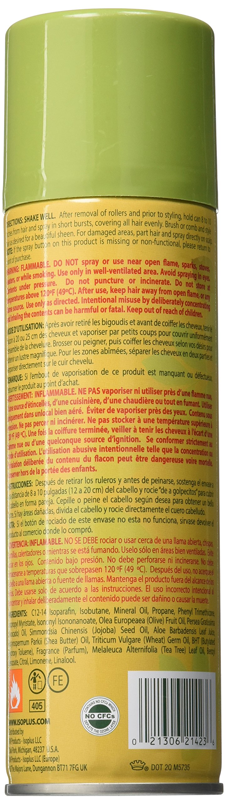 Isoplus Natural Remedy Tea Tree & Aloe Oil Sheen Conditioning Spray 7oz