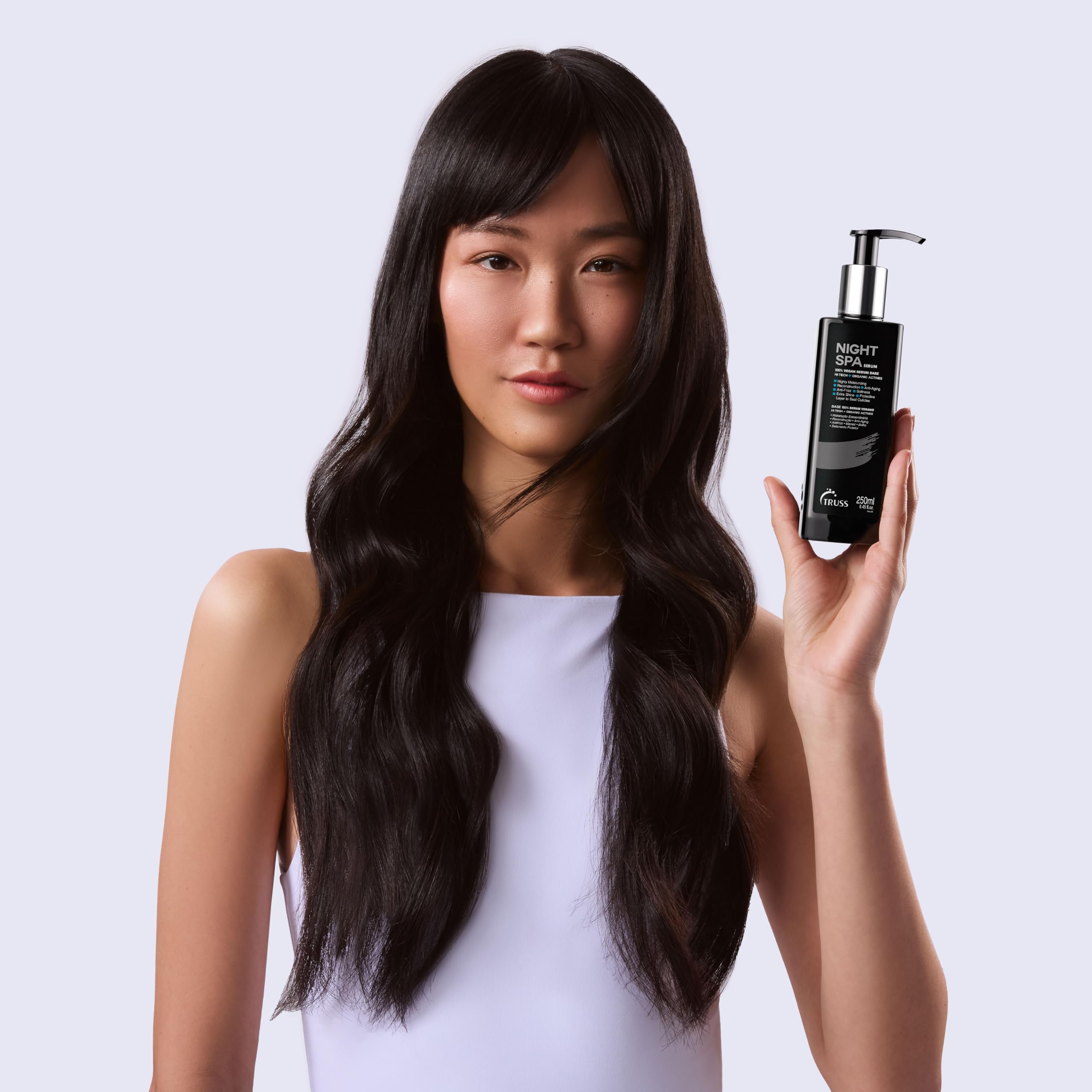 Truss Night Spa Serum, Overnight Hair Treatment, 250 ml/8.45 oz